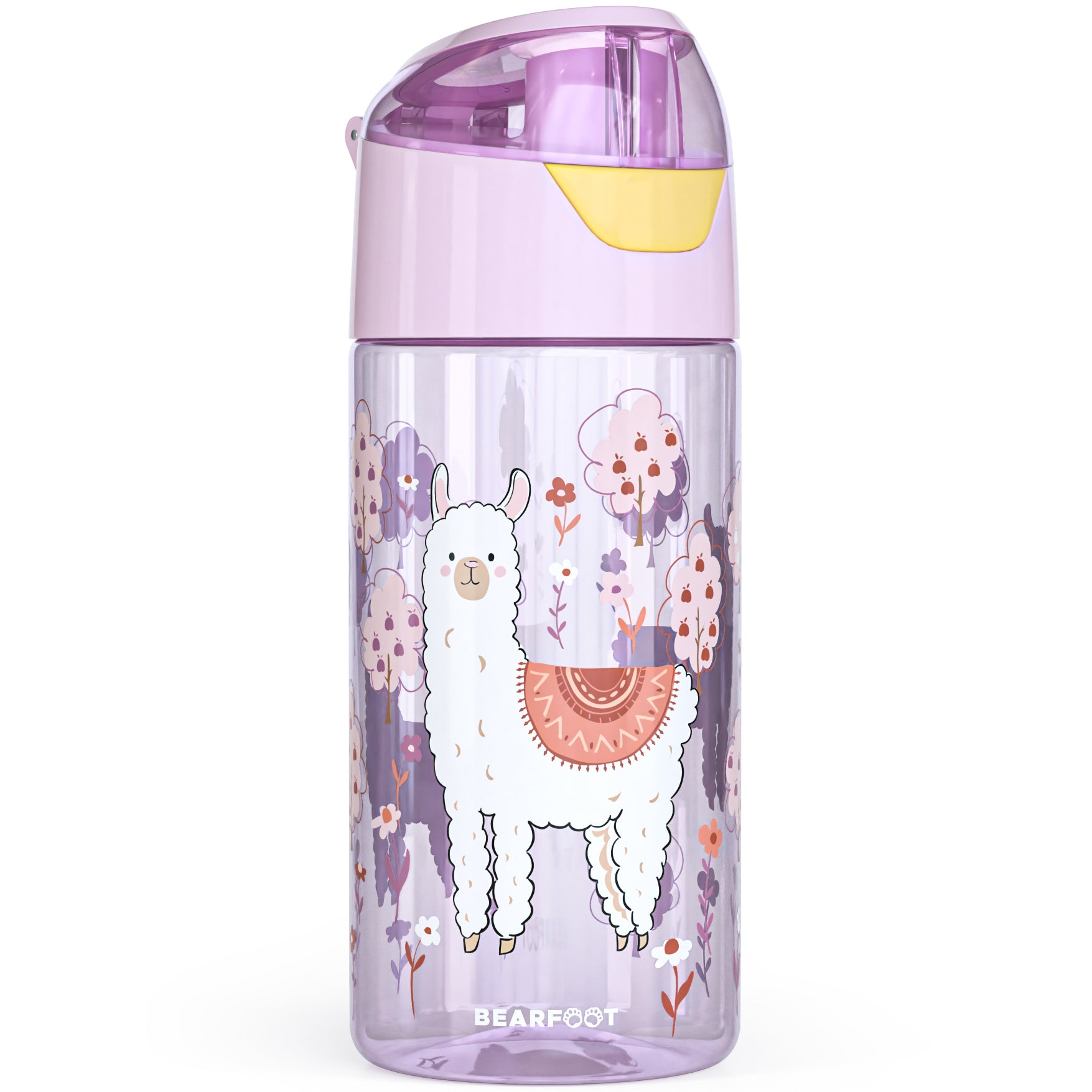 bearfoot-trinkflaschen-kindertrinkflasche-lama-450-ml-bpa-frei image 2