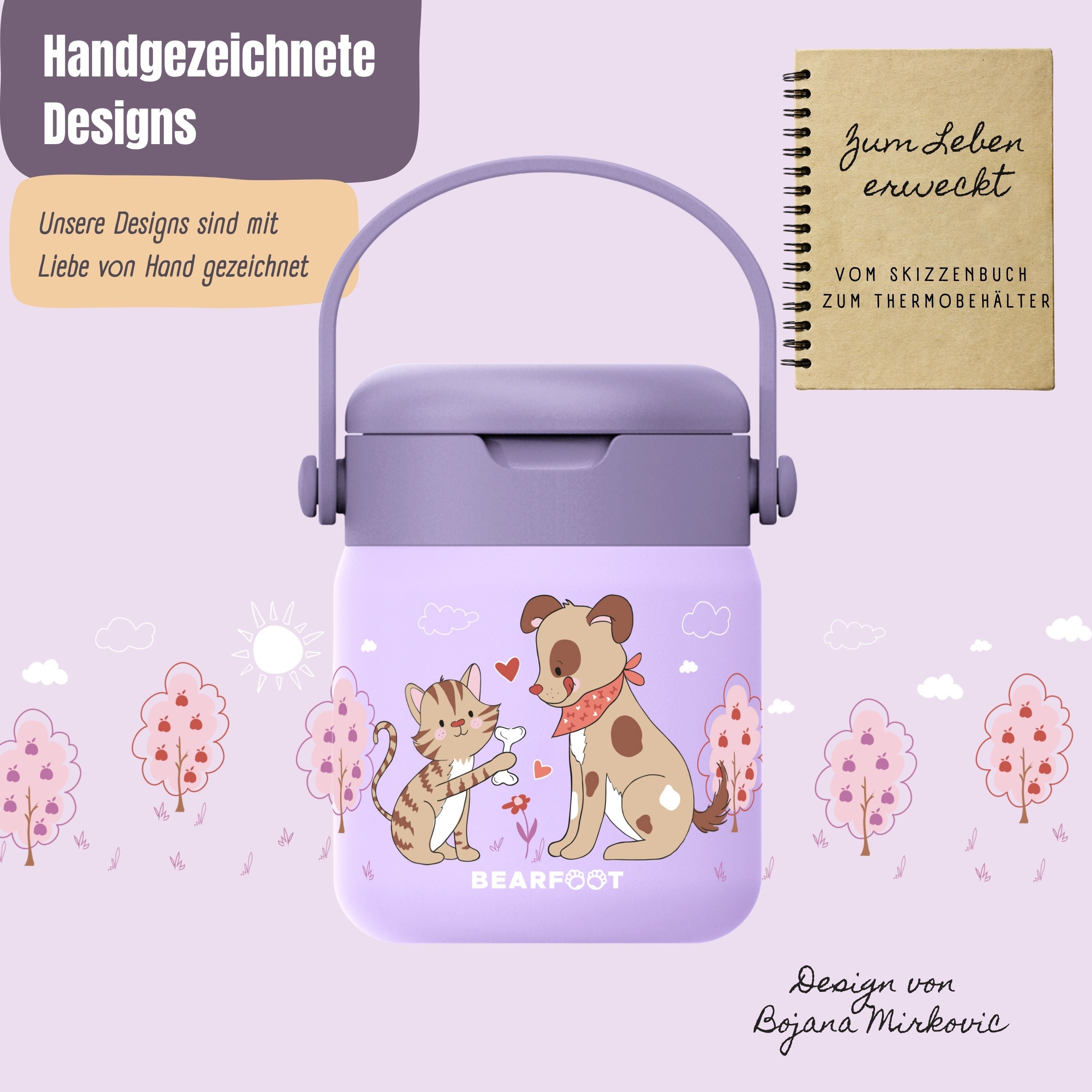 bearfoot-thermobeh-lter-kinder-edelstahl-500ml-hund-katze image 4