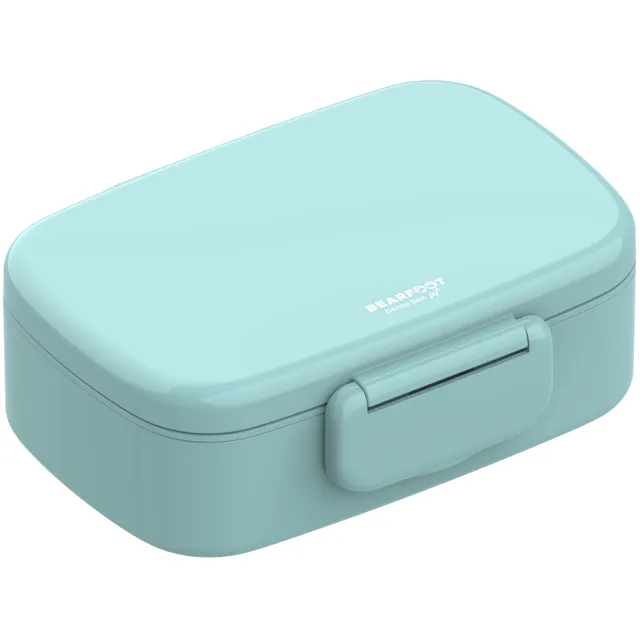 bearfoot-brotdose-kinder-bento-box-mit-f-chern-mint-mit-besteck image 1