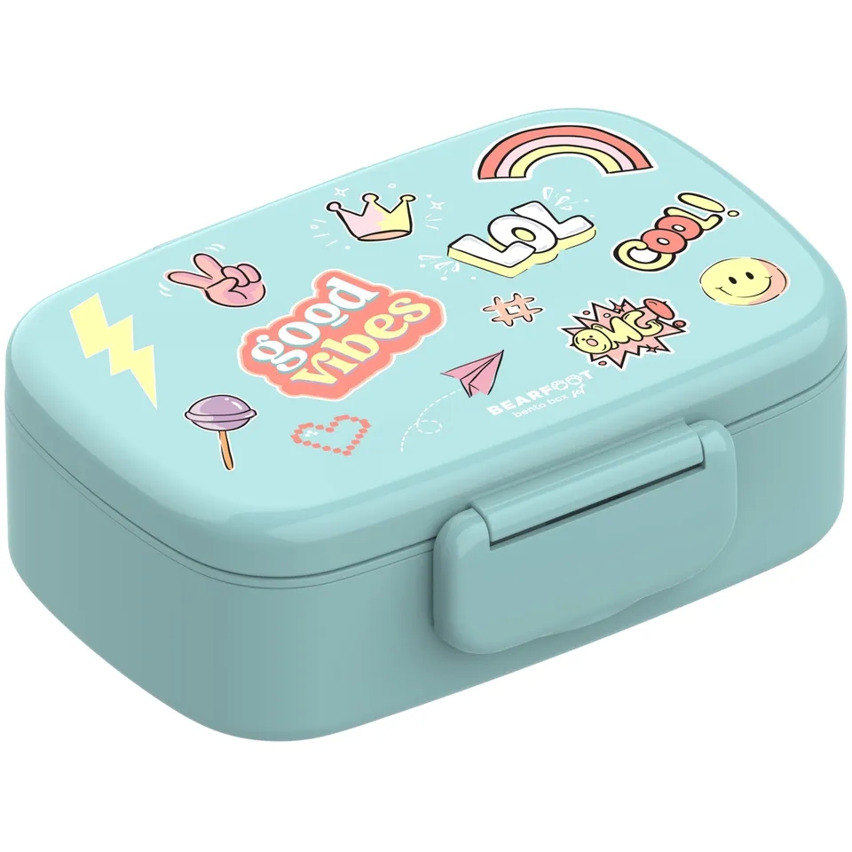 bearfoot-brotdose-kinder-mit-f-chern-mint-sticker-auslaufsicher image 1