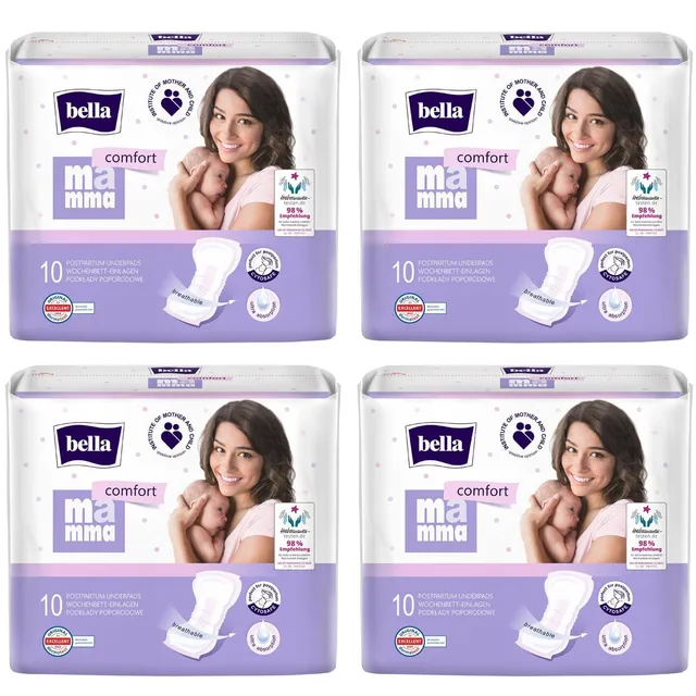 bella-mamma-comfort-wochenbett-einlagen-4x10-st-ck-saugstark image 1