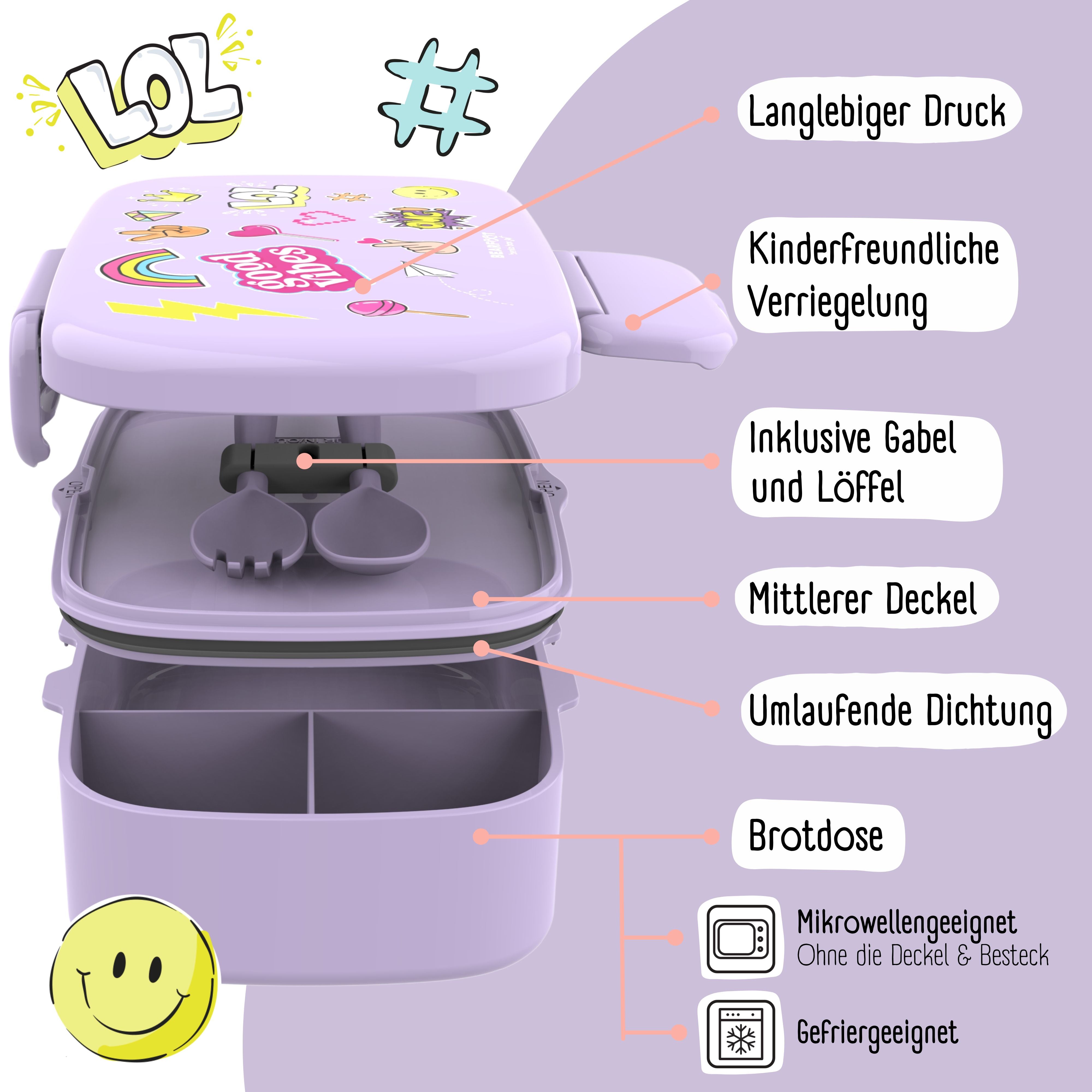 bearfoot-brotdose-kinder-bento-lila-brotdose-mit-f-chern-auslaufsicher image 4