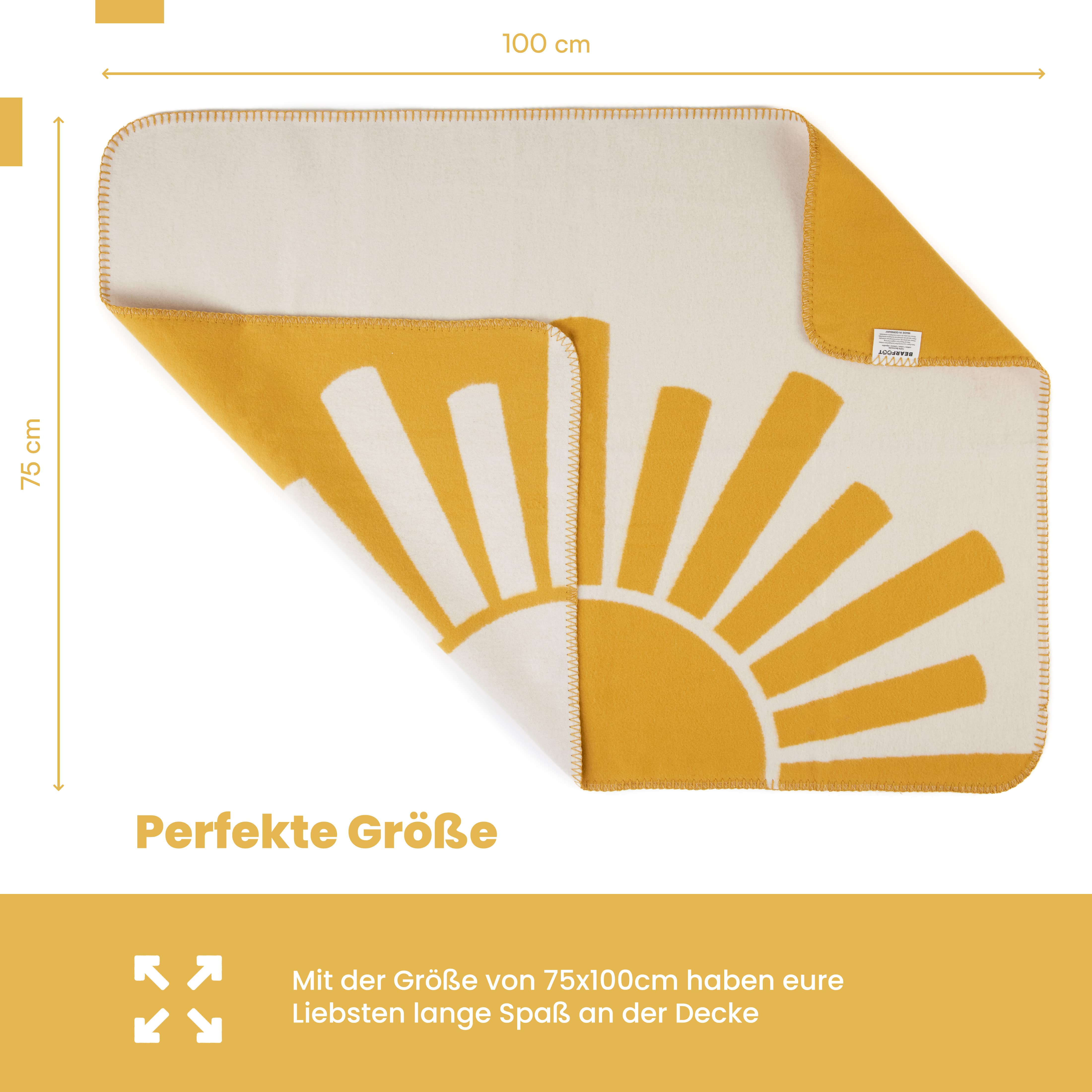 bearfoot-babydecken-sonne-bio-babydecke-100x75-gelb image 5