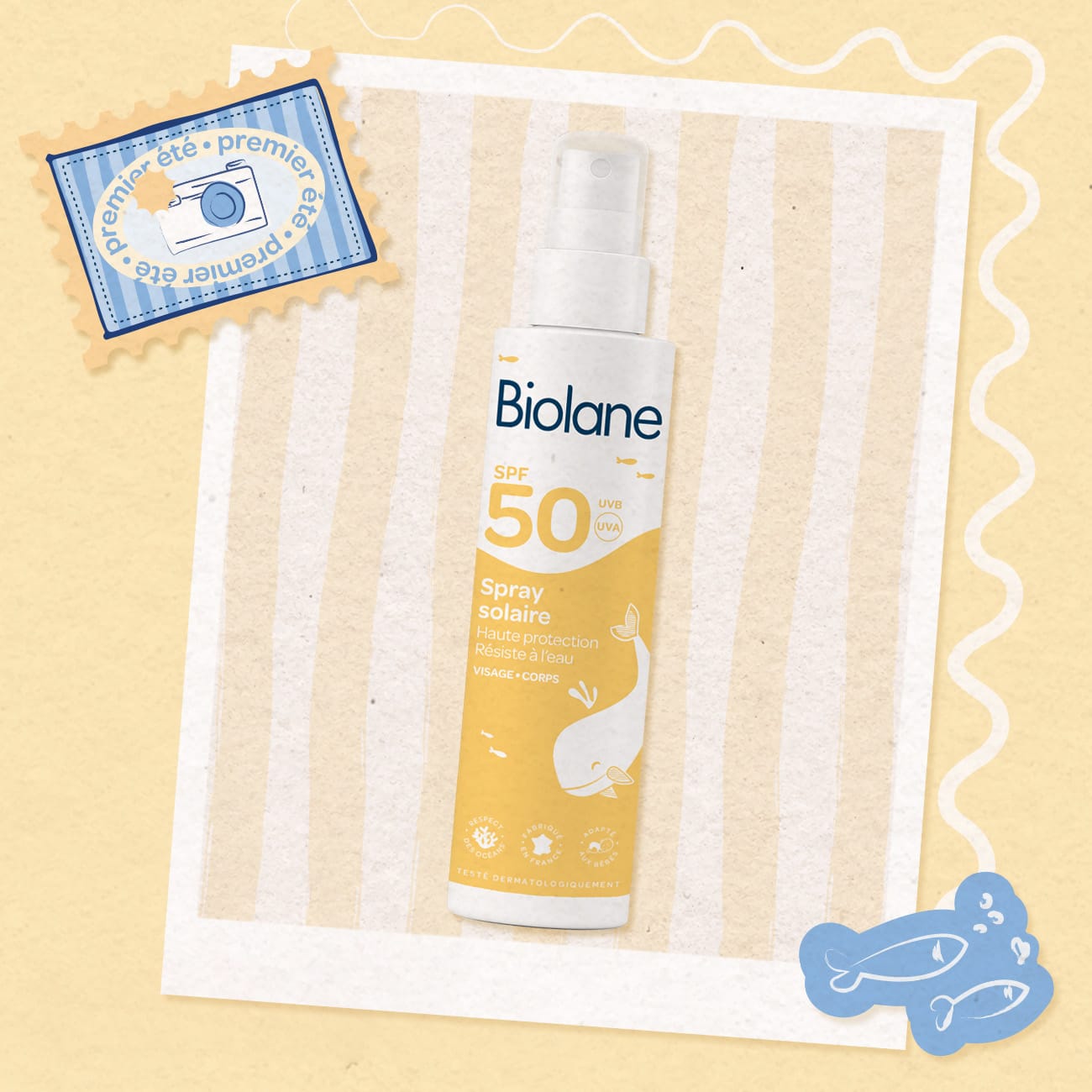 biolane-sonnenspray-lsf-50-200-ml-unsichtbar-nicht-klebrig image 1