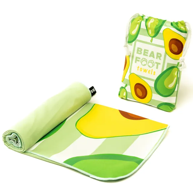 bearfoot-strandt-cher-avocado-beach-towel-strandtuch-160x80cm-mikrofaser image 1