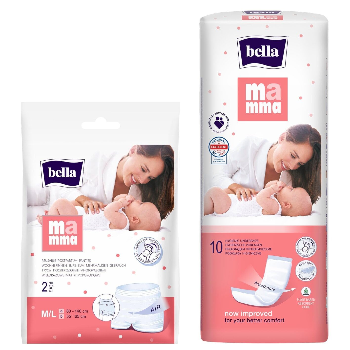 bella-mamma-w-chnerinnen-set-m-l-6-slips-60-vliesvorlagen image 1