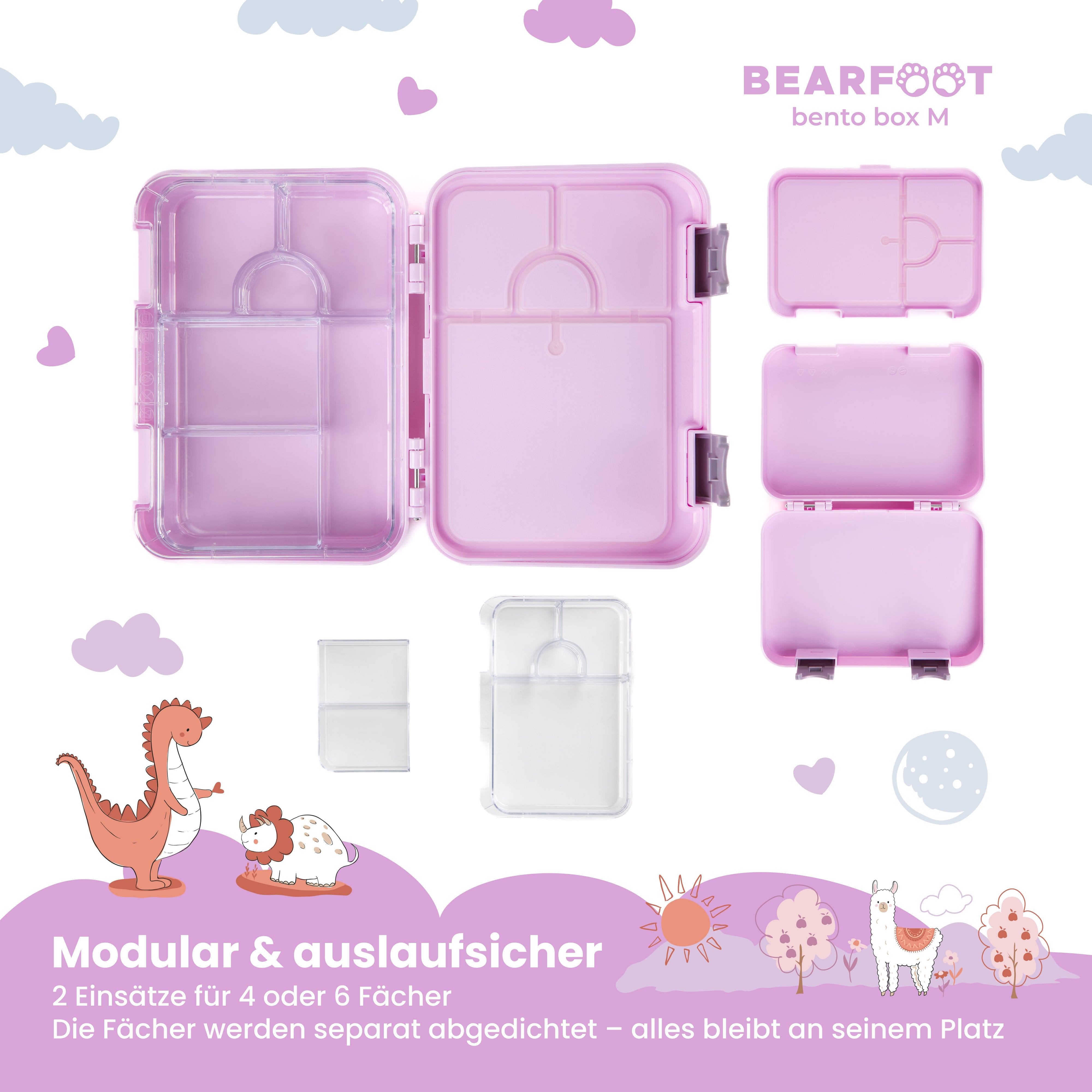 bearfoot-bundles-einhorn-set-bento-box-m-trinkflasche-isolierflasche image 6