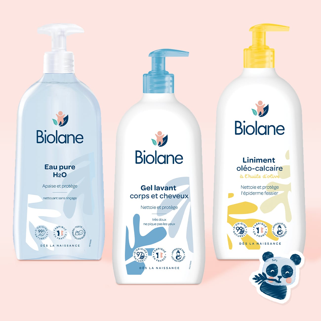 biolane-trio-babypflegeset-waschgel-wasser-liniment image 1