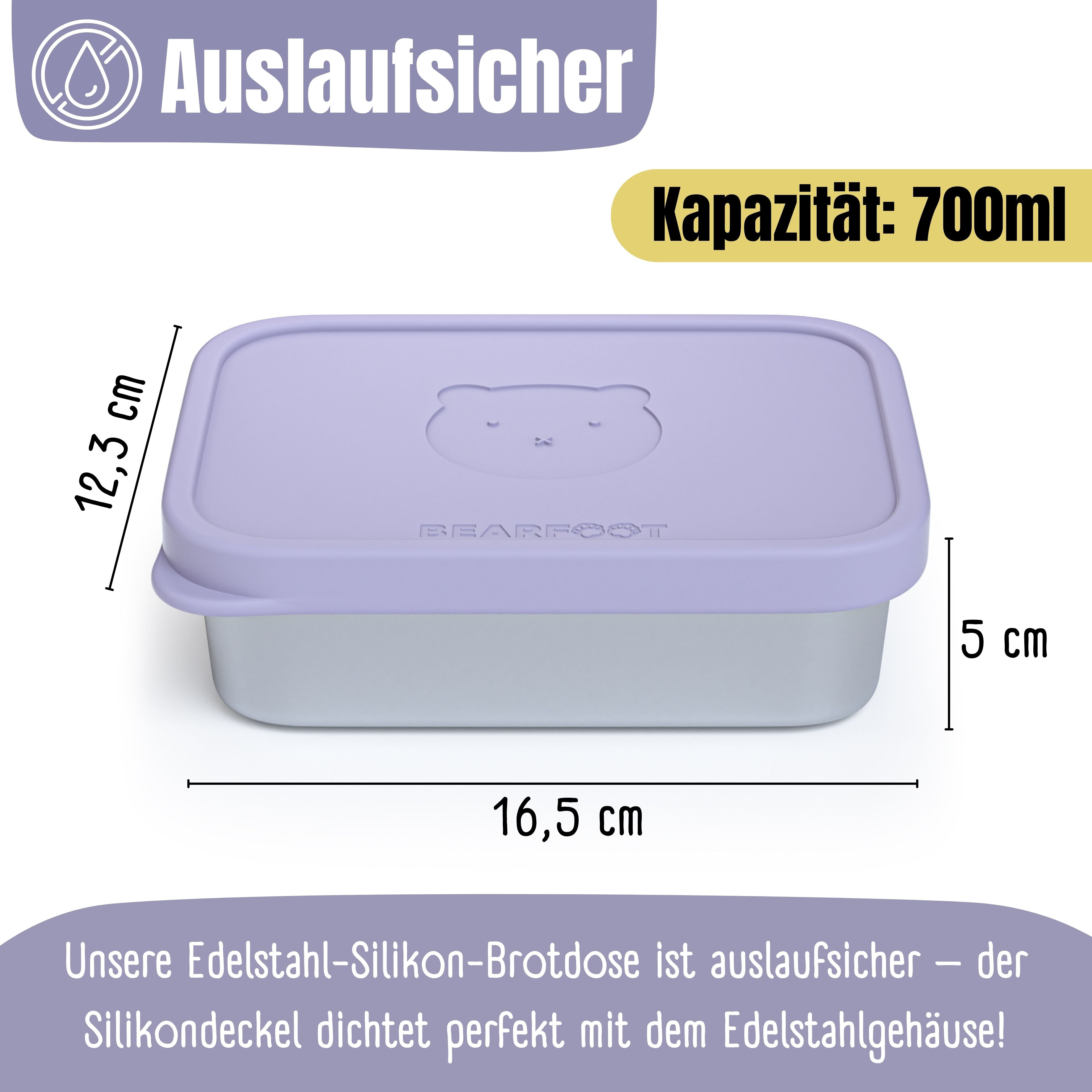 bearfoot-brotdosen-edelstahl-brotdose-lavendel-700-ml-bento image 7