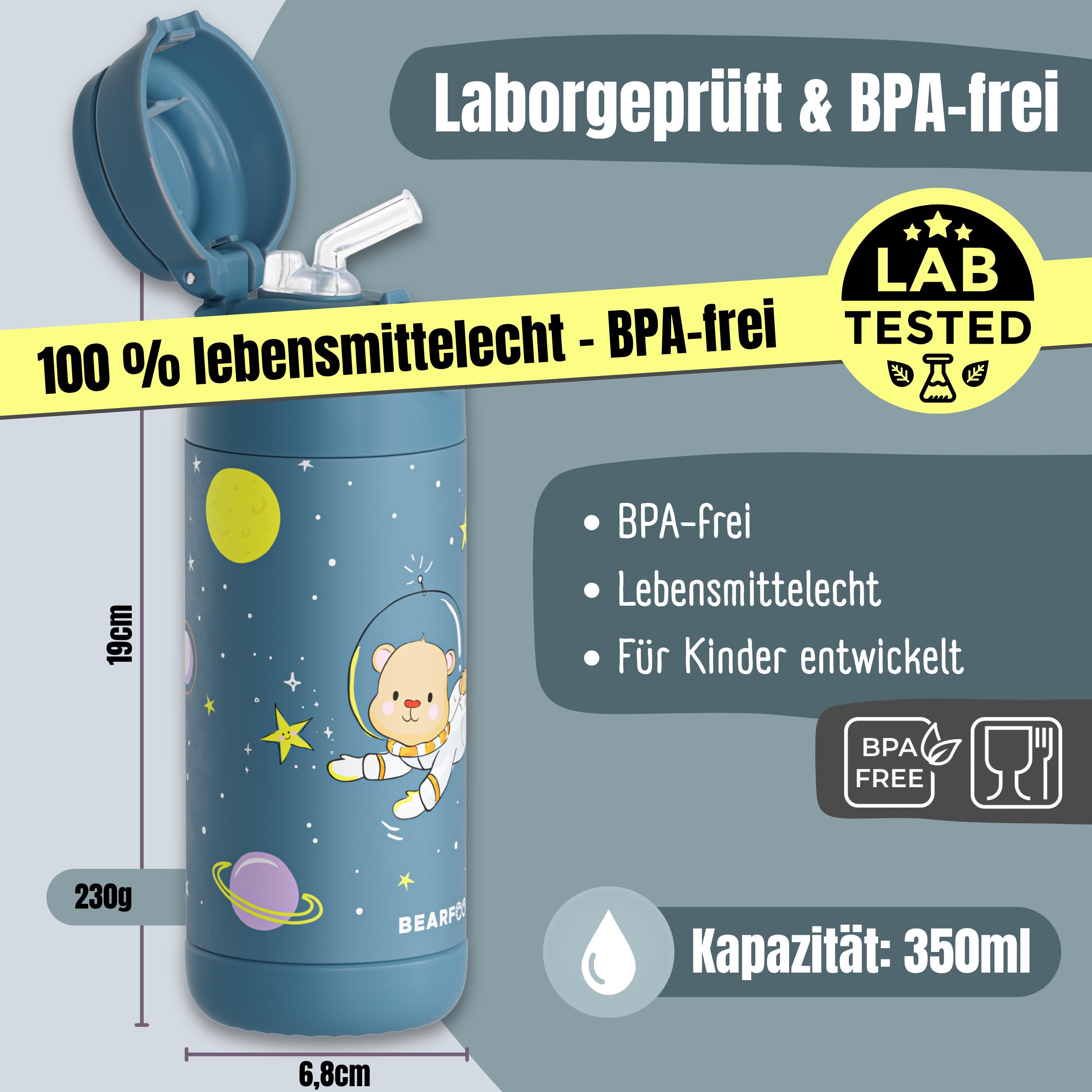 bearfoot-thermo-trinkflasche-astro-b-r-blau-350-ml-edelstahl image 5