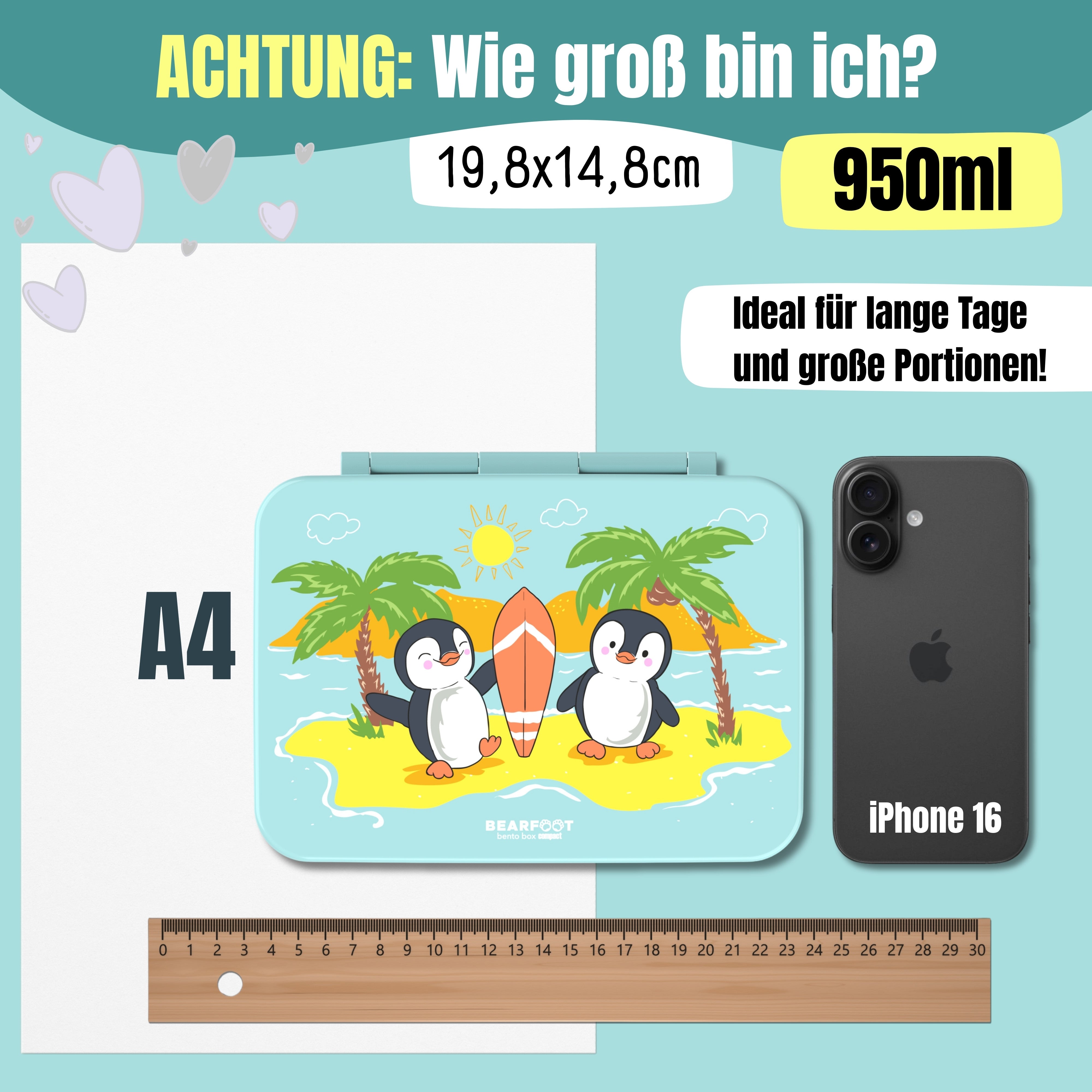bearfoot-brotdosen-bento-box-compact-pinguin-950ml-f-cher image 8