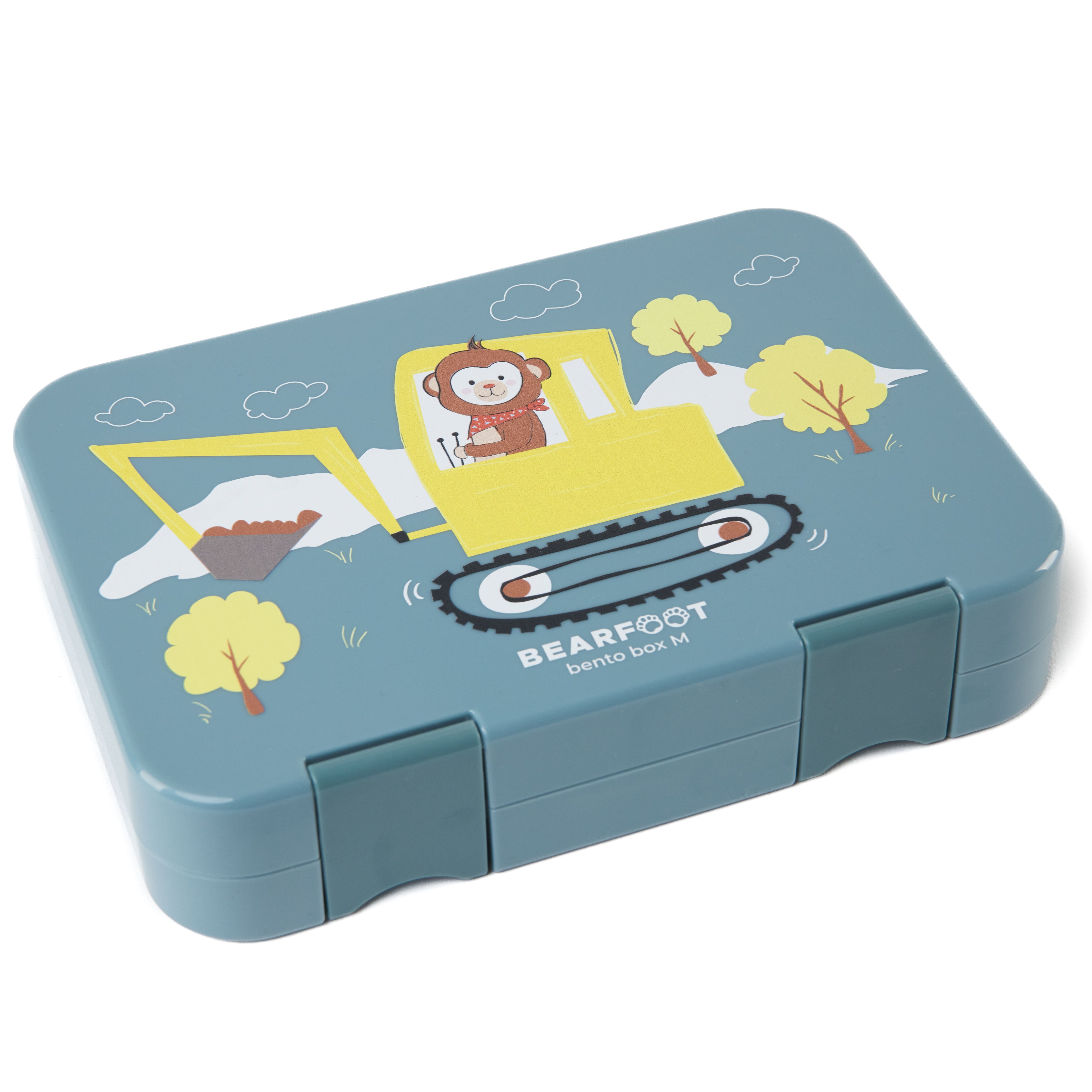 bearfoot-brotdose-affe-blau-mit-f-chern-bento-auslaufsicher image 1