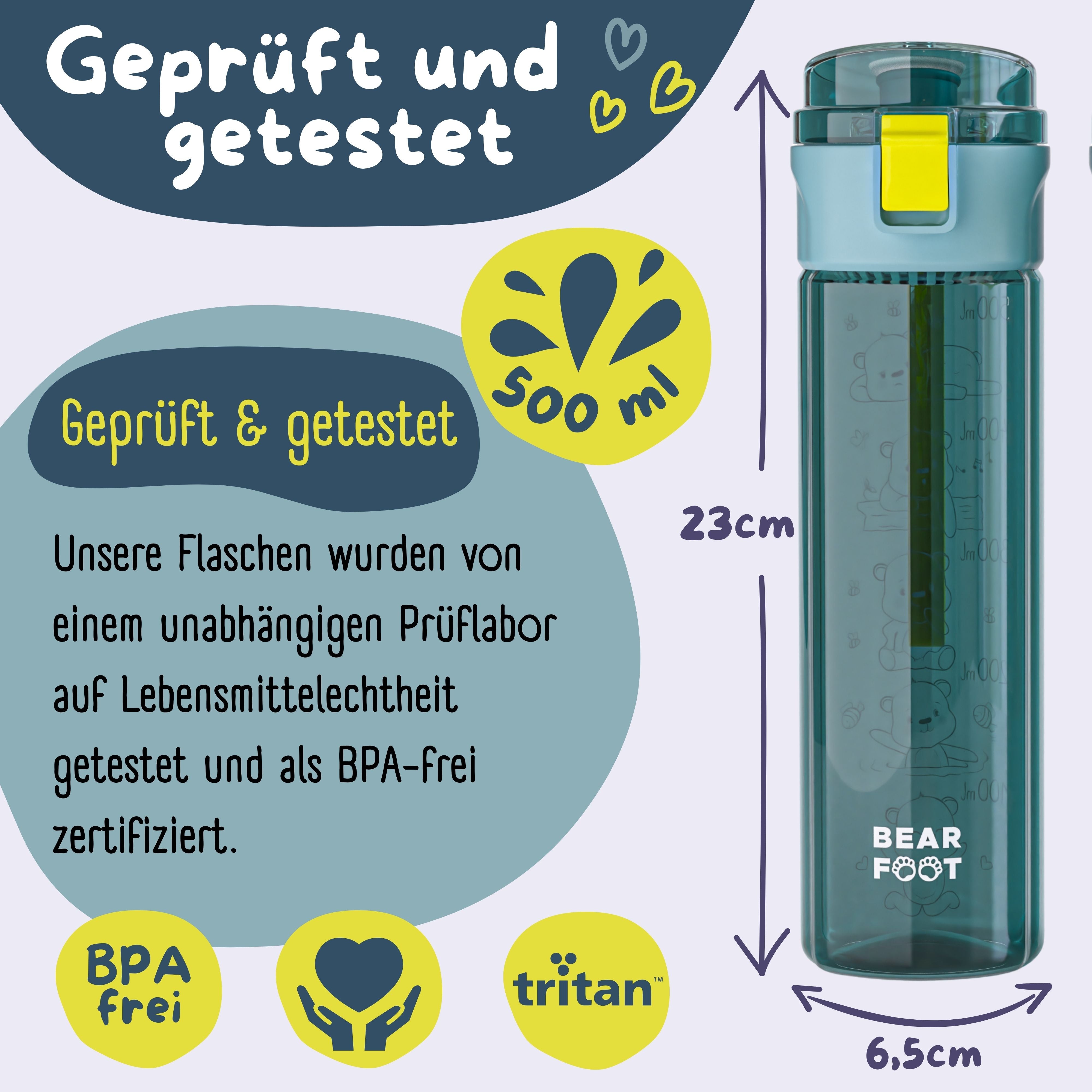 bearfoot-trinkflasche-kinder-500-ml-logo-blau-bpa-frei image 5