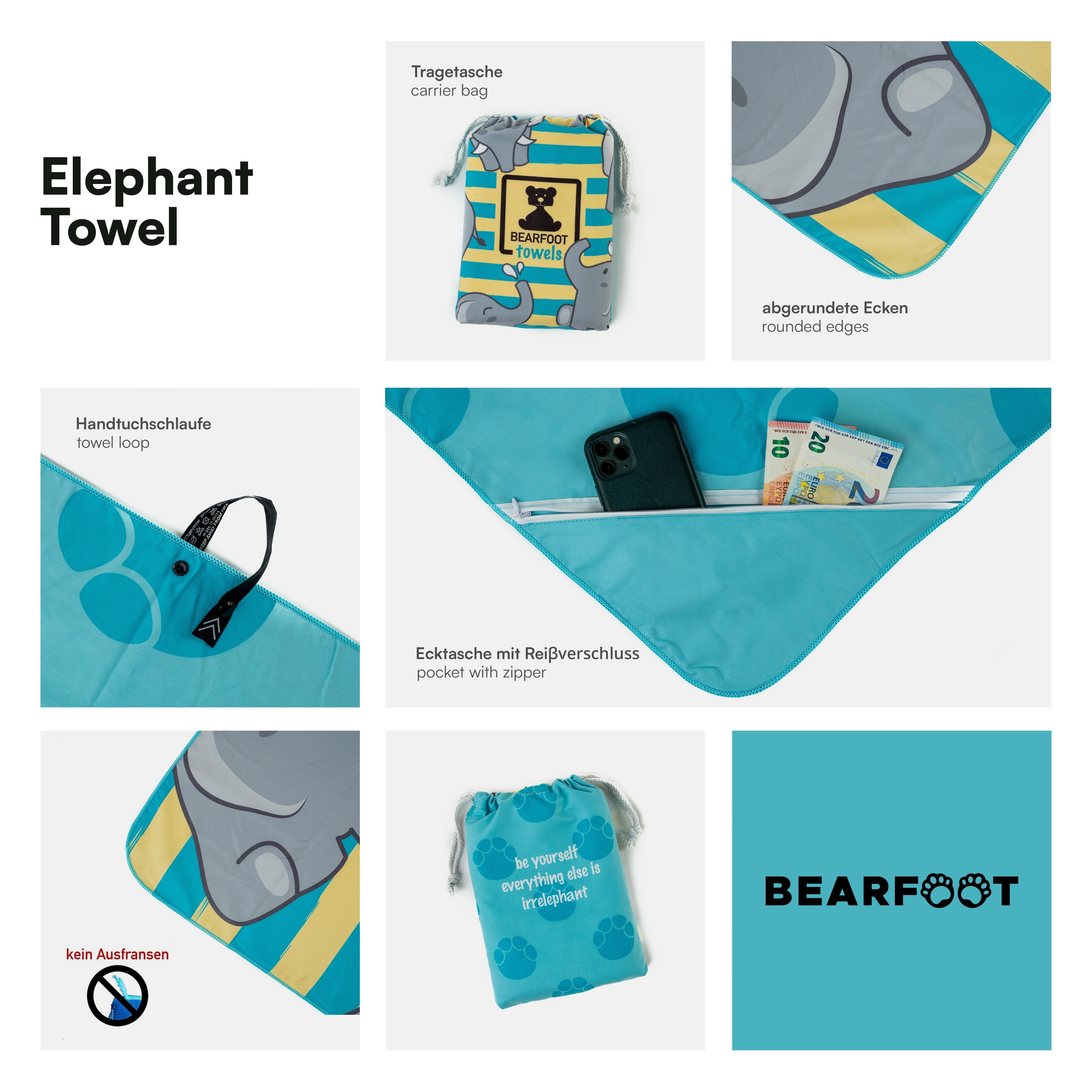 bearfoot-elefanten-strandtuch-microfaser-200x90-schnelltrocknend image 4