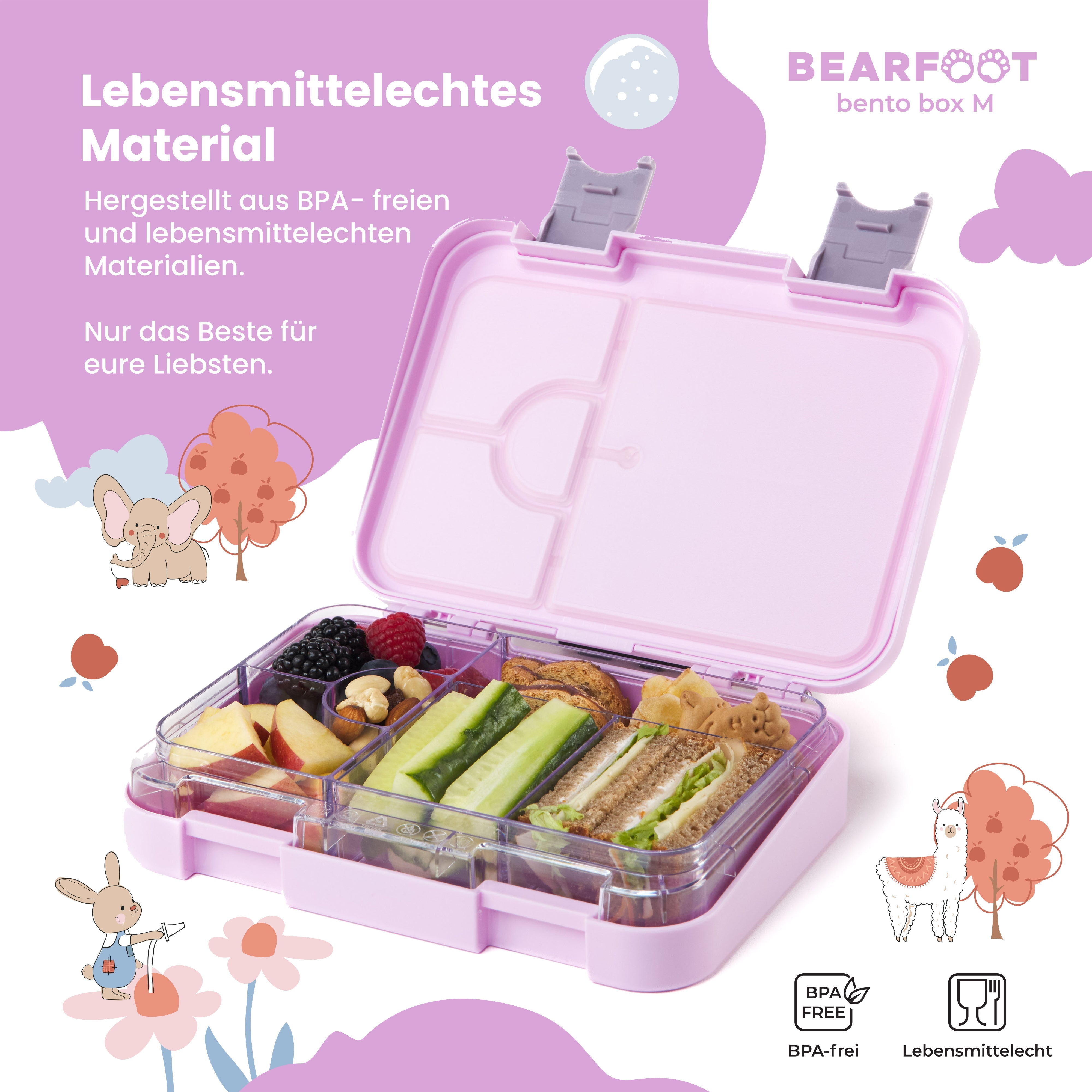 bearfoot-brotdosen-hund-katze-lila-brotdose-mit-f-chern-bento image 5
