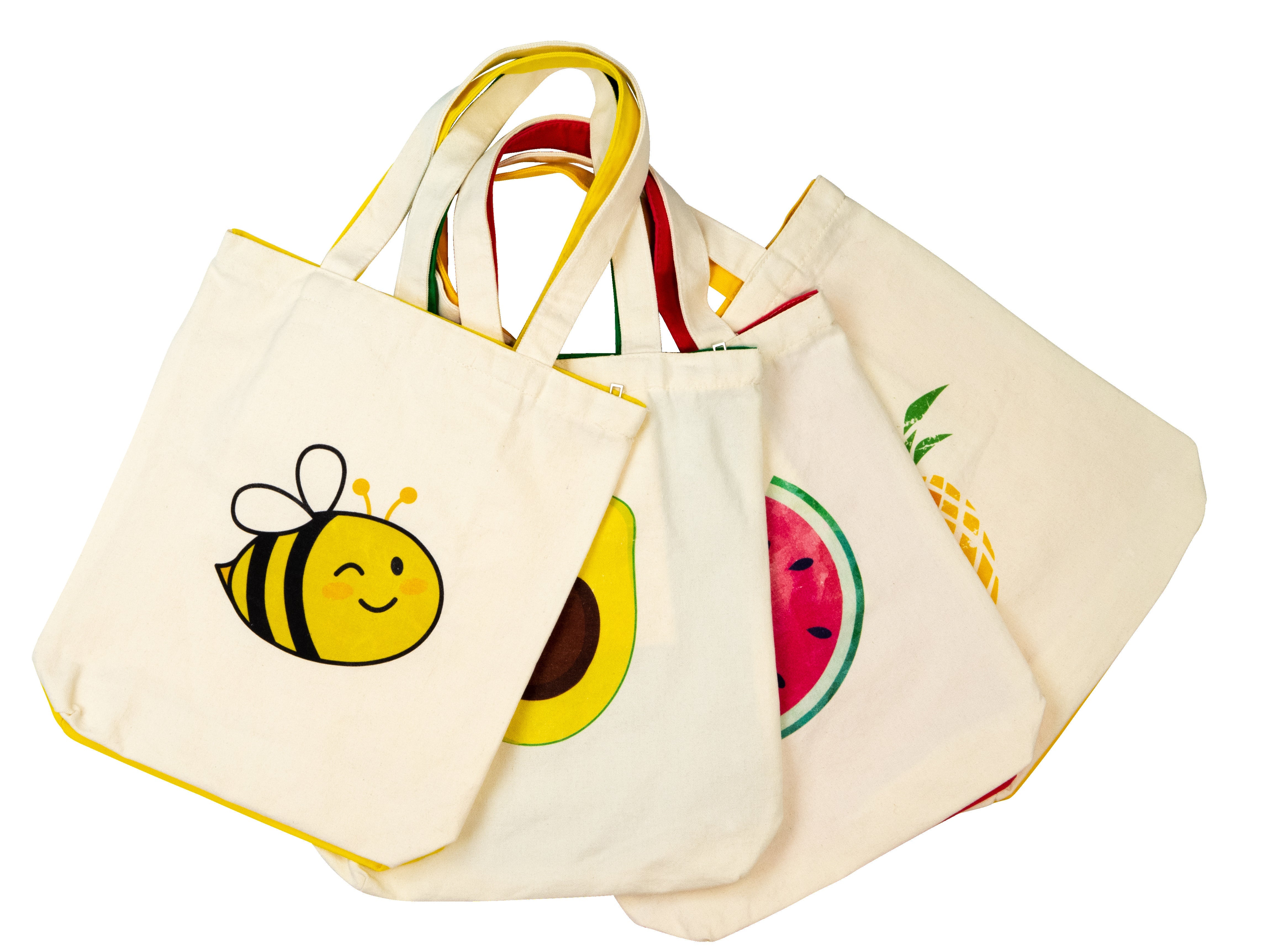 bearfoot-jutebeutel-bee-tote-bag-mit-rei-verschluss image 5