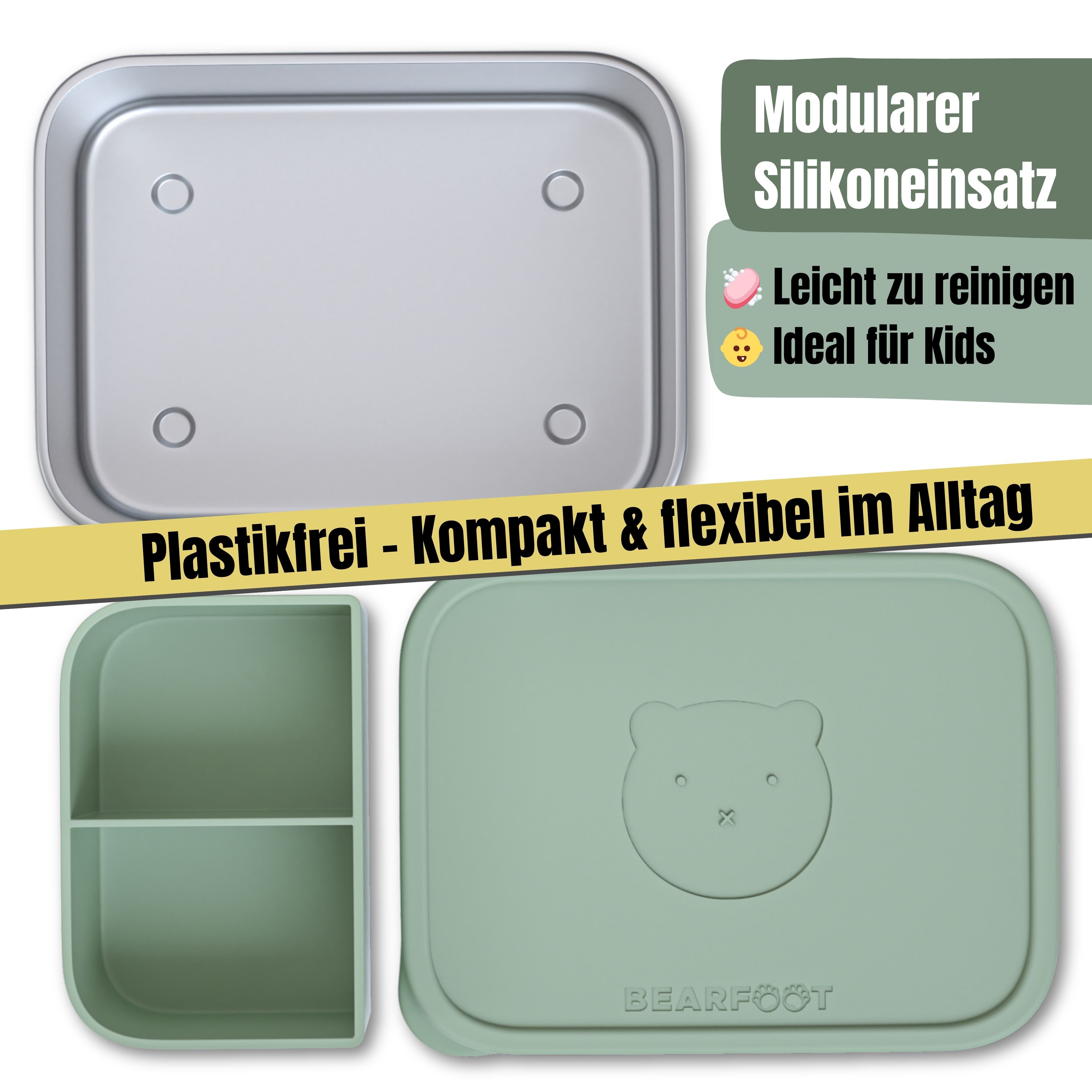 bearfoot-brotdosen-edelstahl-brotdose-salbei-700ml-auslaufsicher image 5