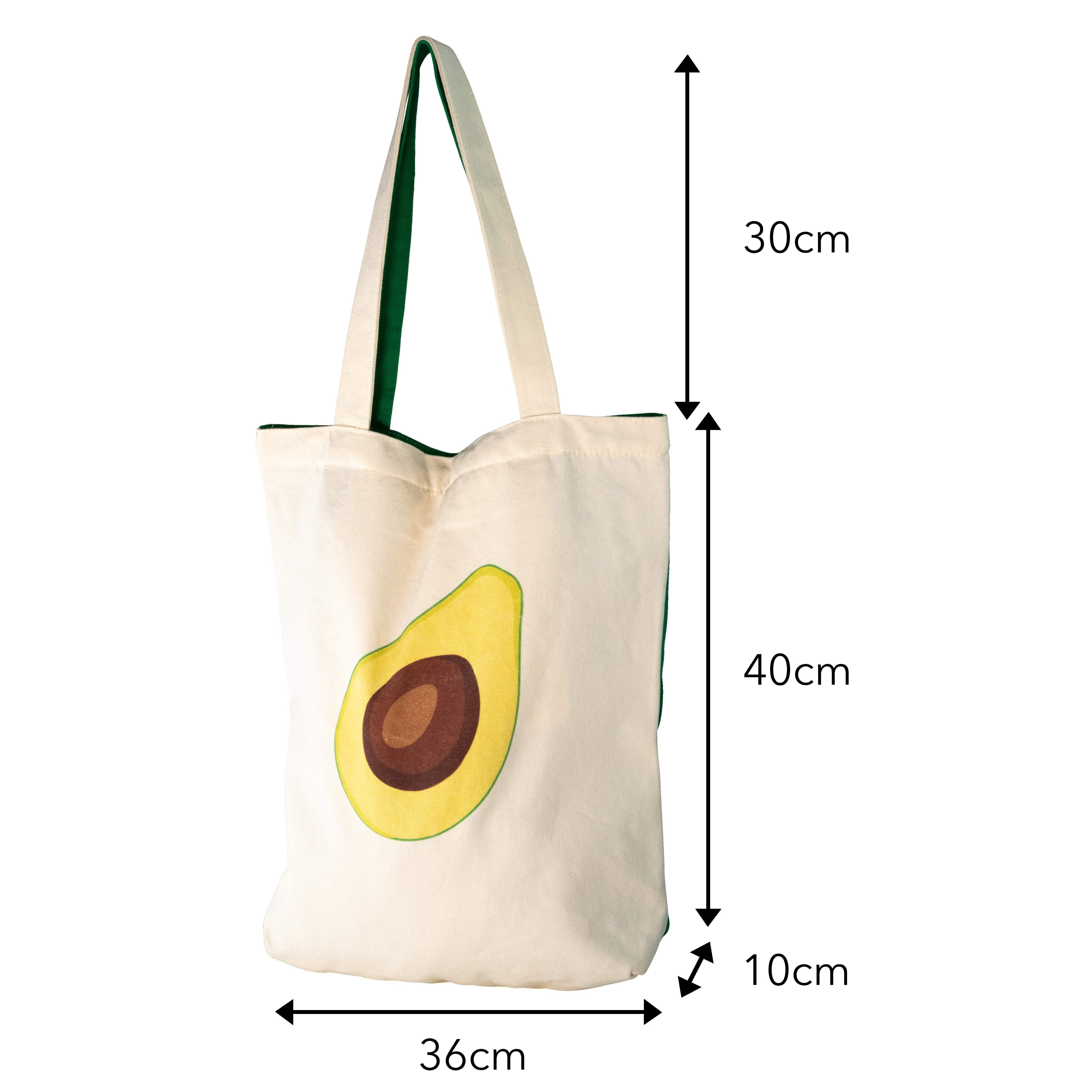 bearfoot-jutebeutel-avocado-canvas-einkaufstasche-mit-rei-verschluss-xxl image 6