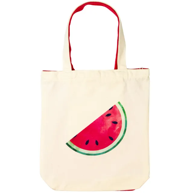 bearfoot-jutebeutel-watermelon-stofftasche-mit-reissverschluss-xxl image 1
