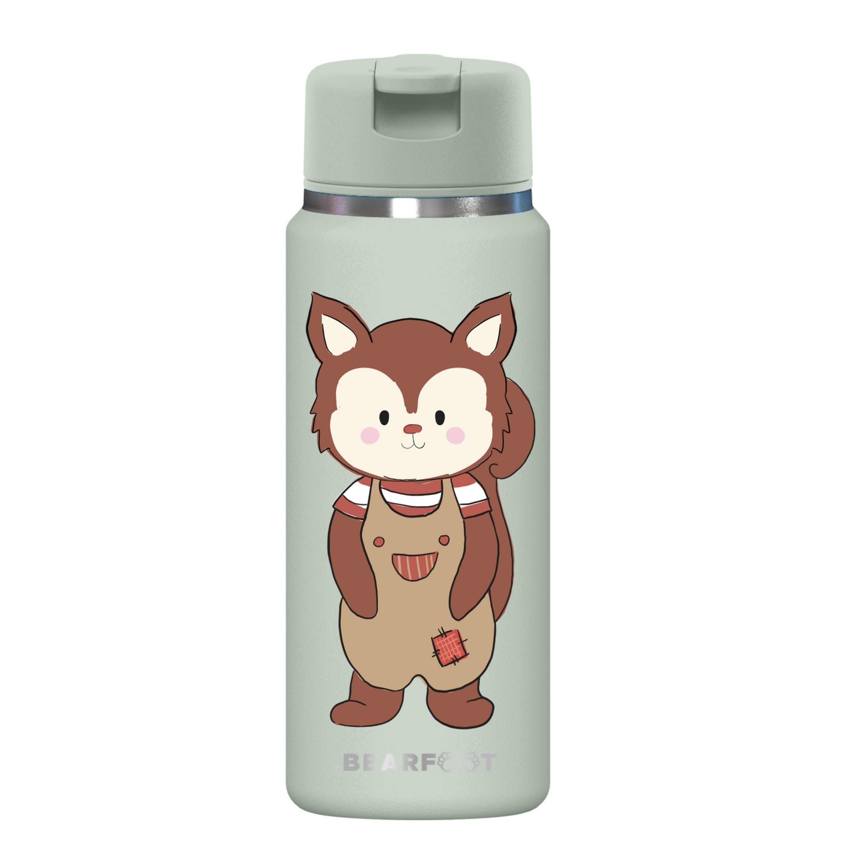 bearfoot-tiny-eichh-rnchen-trinkflasche-edelstahl-200-ml image 3