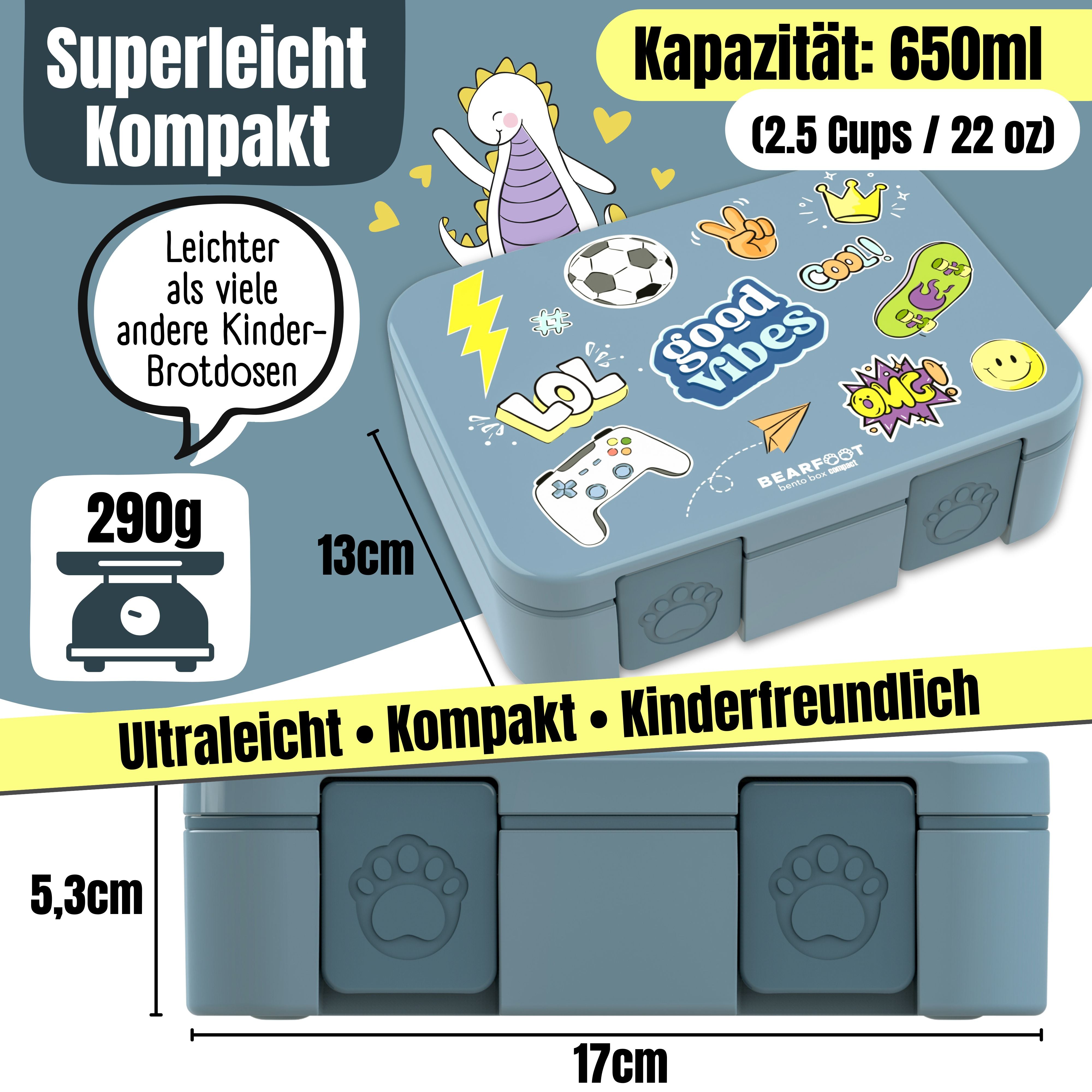 bearfoot-brotdose-sticker-blau-bento-650ml-auslaufsicher image 7