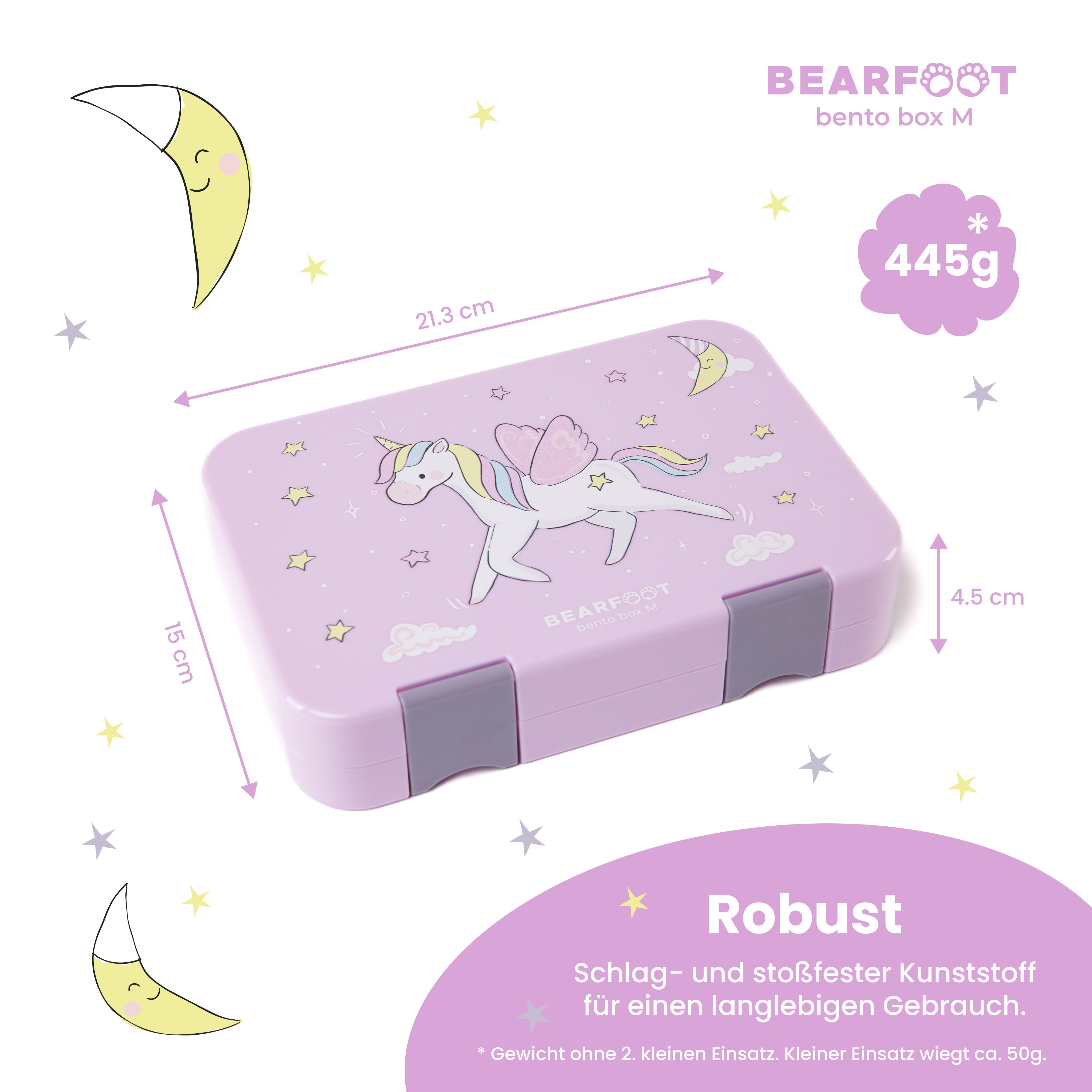 bearfoot-einhorn-bundle-bento-box-m-lunchbox-set-450ml image 7