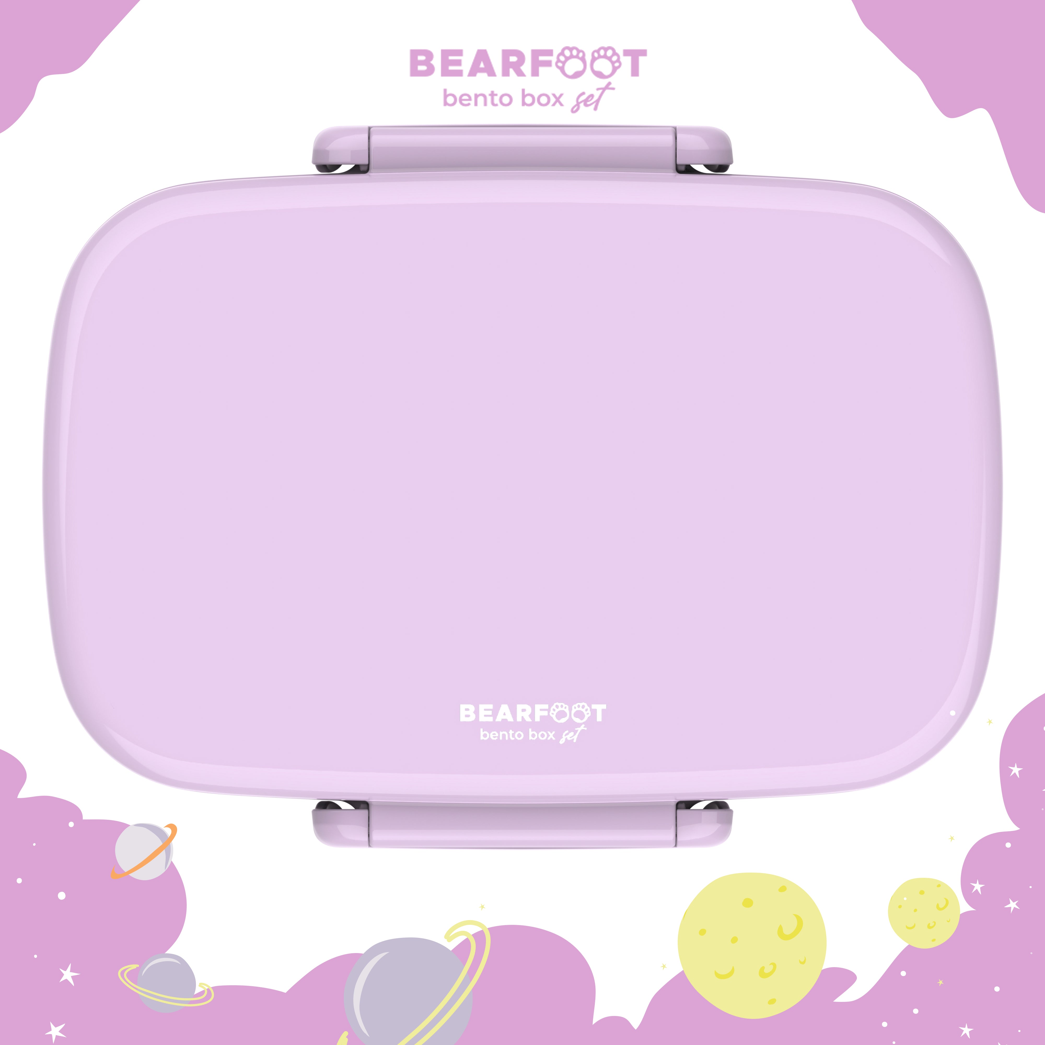 bearfoot-brotdosen-bento-brotdose-lila-mit-besteck-und-f-chern image 3