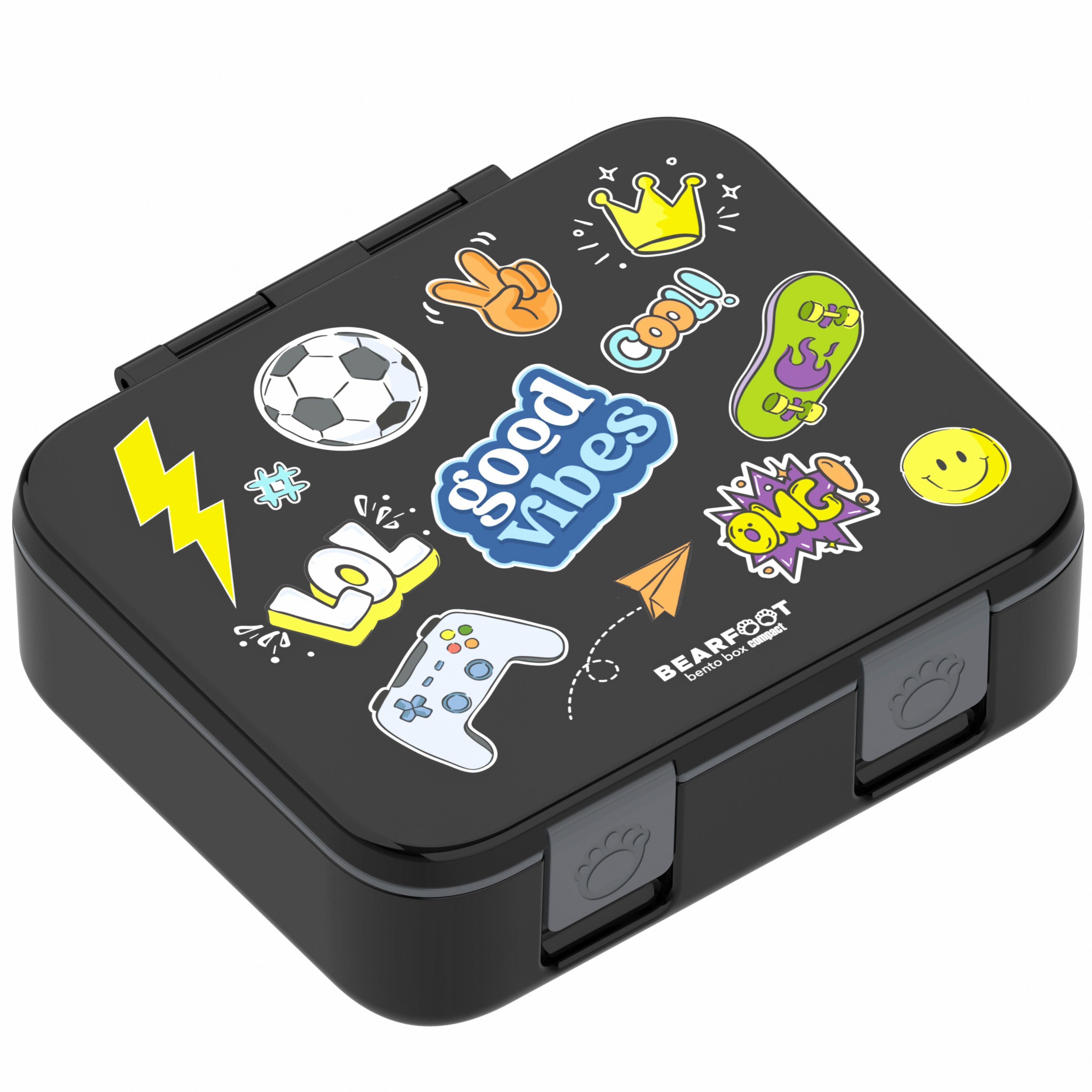 bearfoot-bento-brotdose-1000-ml-sticker-schwarz-f-cher image 3