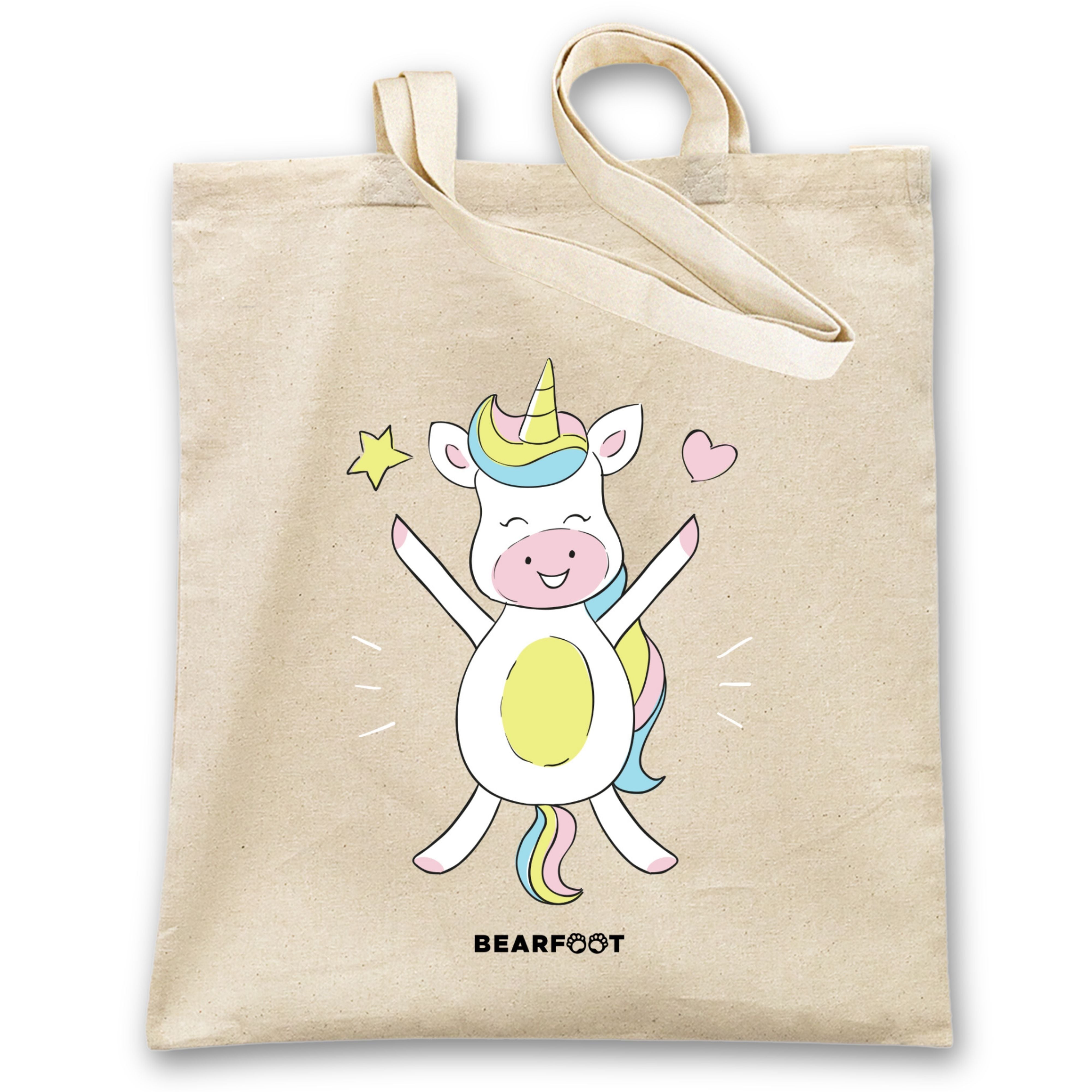 bearfoot-jutebeutel-einhorn-baumwollbeutel-35x40-canvas image 4