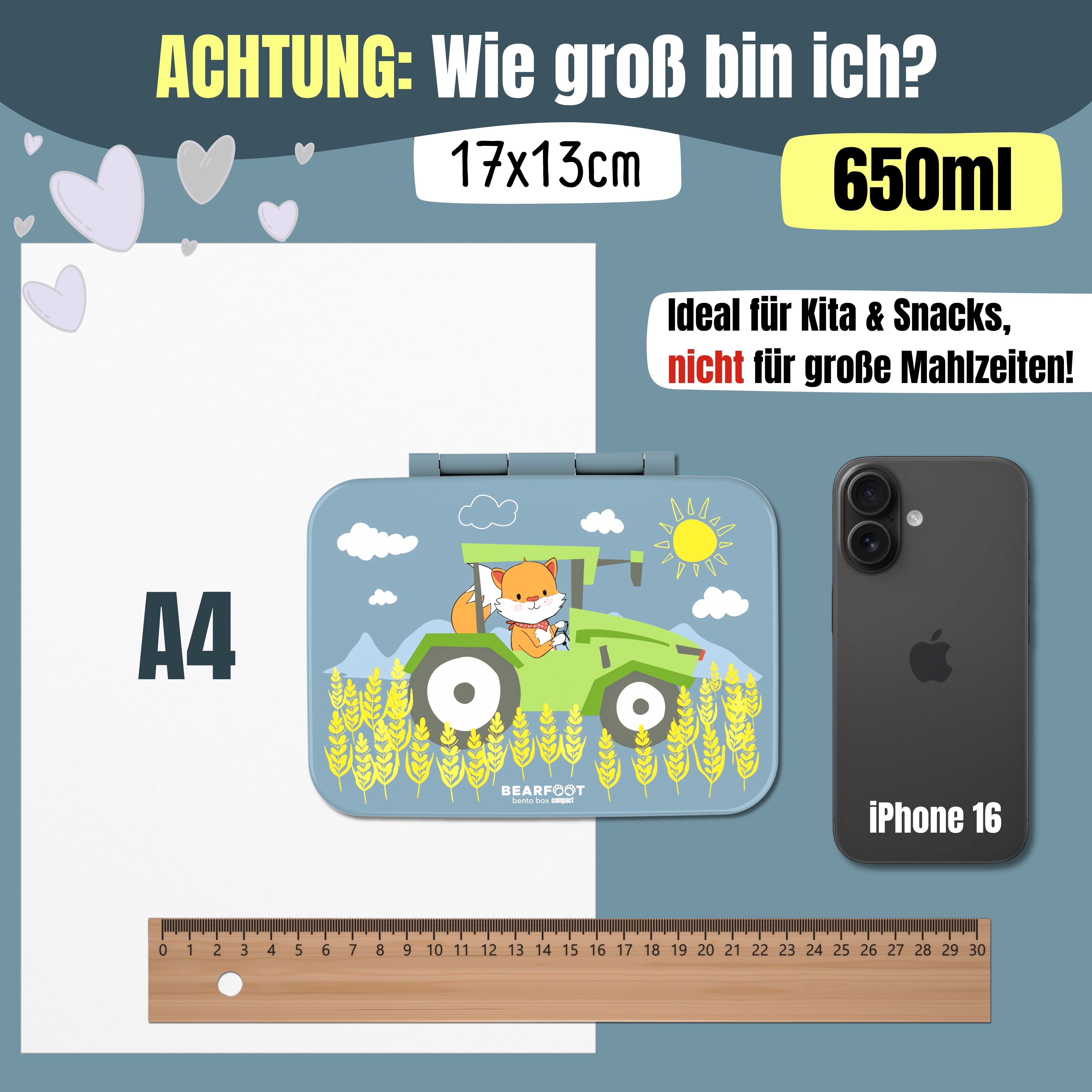 bearfoot-brotdosen-bento-brotdose-traktor-650-ml-mit-f-chern image 8
