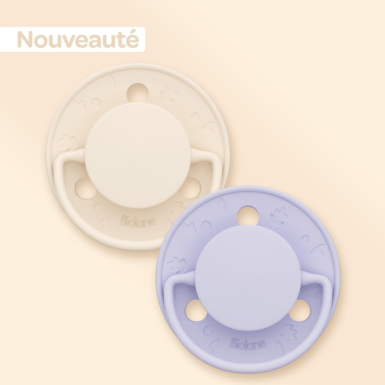 biolane-sucettes-schnuller-rund-0-6-monate-blau-2-stk image 1