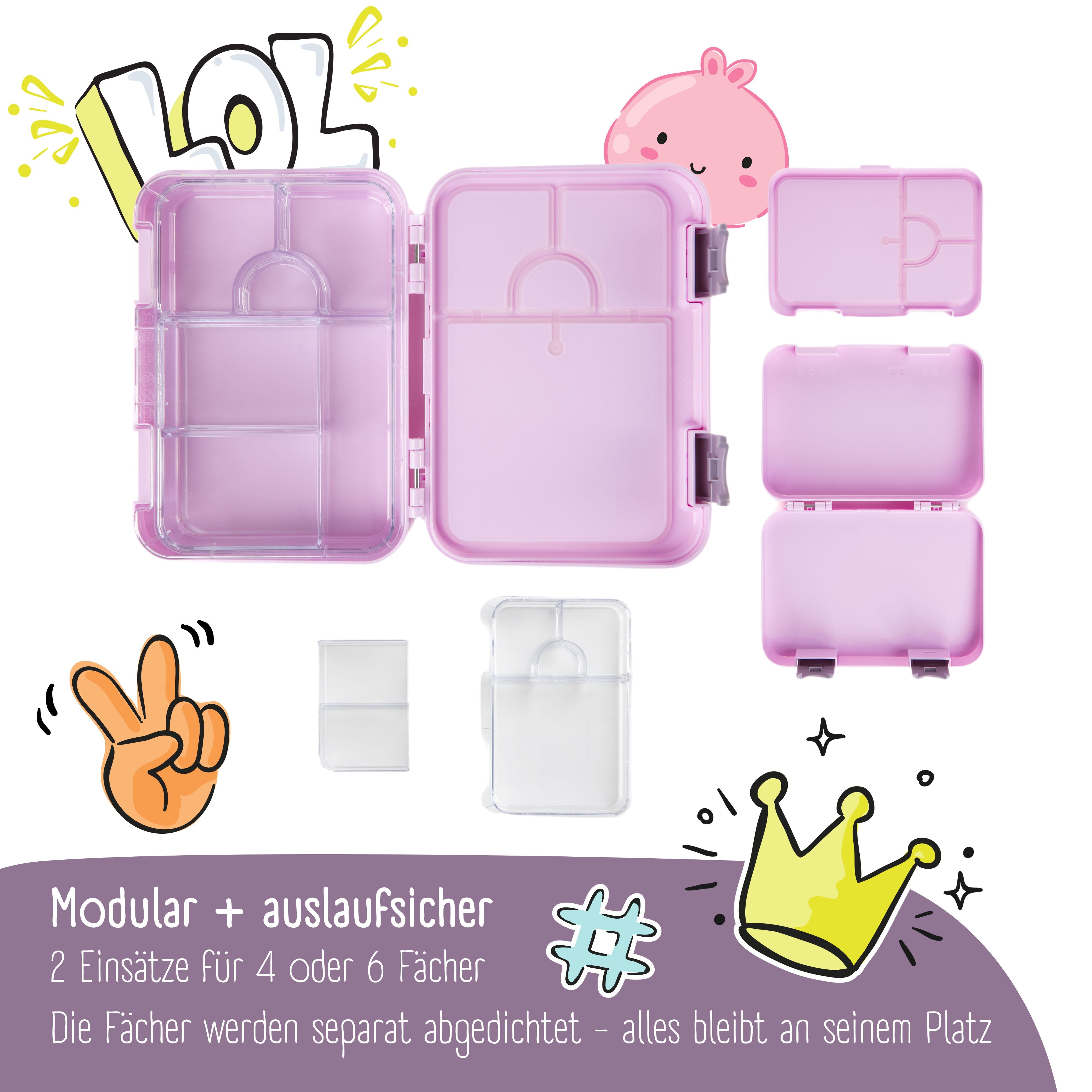 bearfoot-brotdosen-bento-brotdose-sticker-lila-mit-f-chern image 5