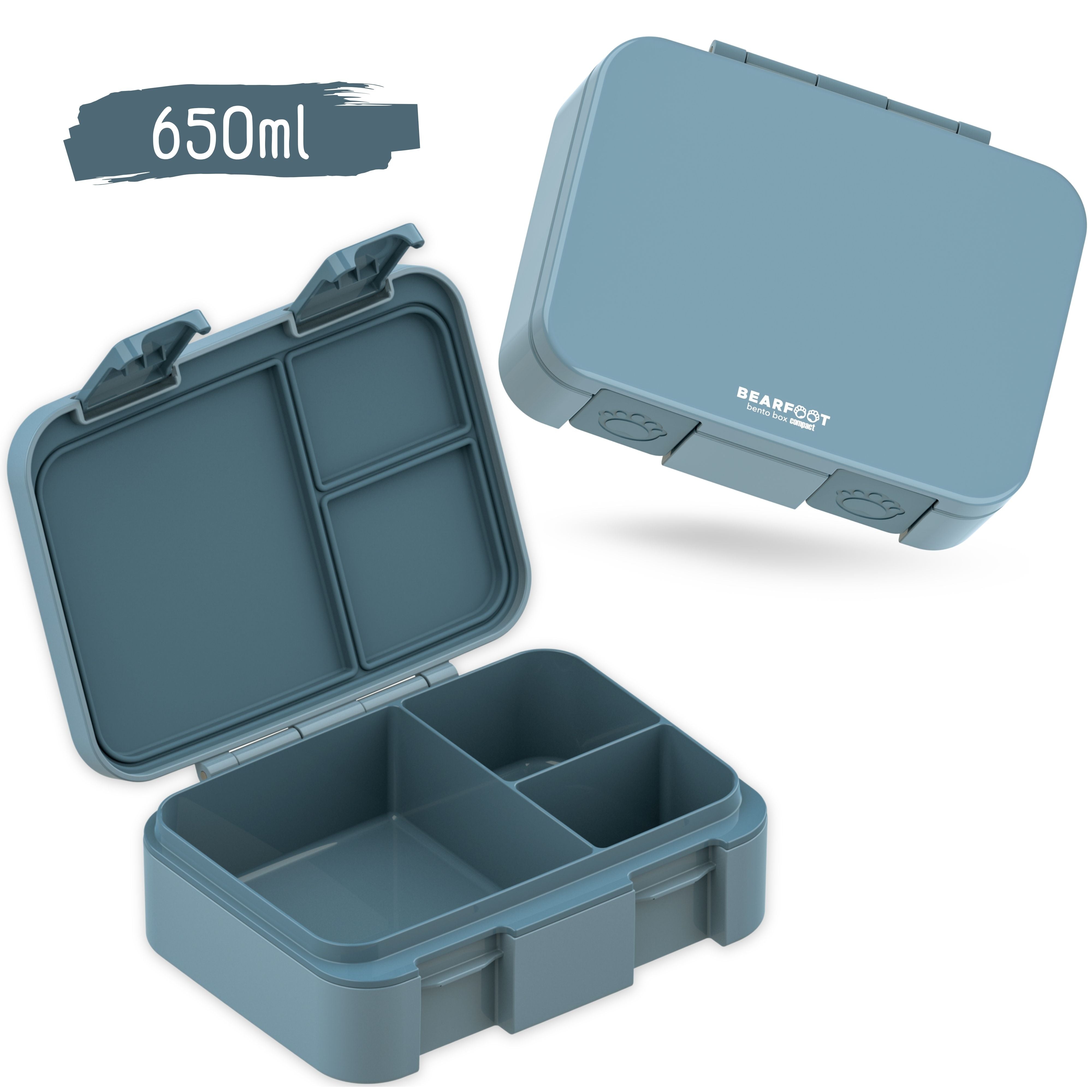 bearfoot-bento-box-compact-brotdose-blau-1000ml-auslaufsicher image 3