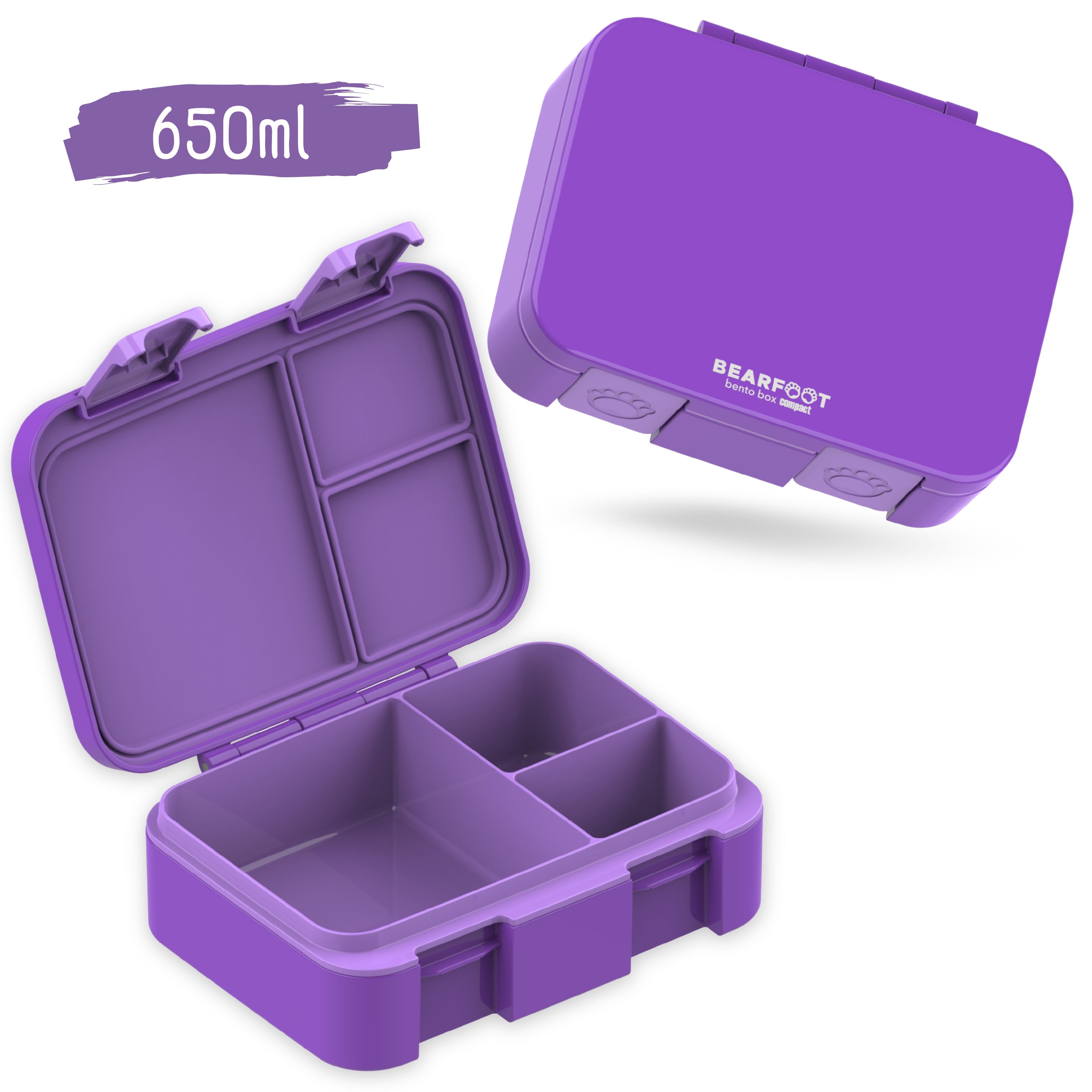 bearfoot-brotdosen-compact-brotdose-lila-650-ml-auslaufsicher image 8