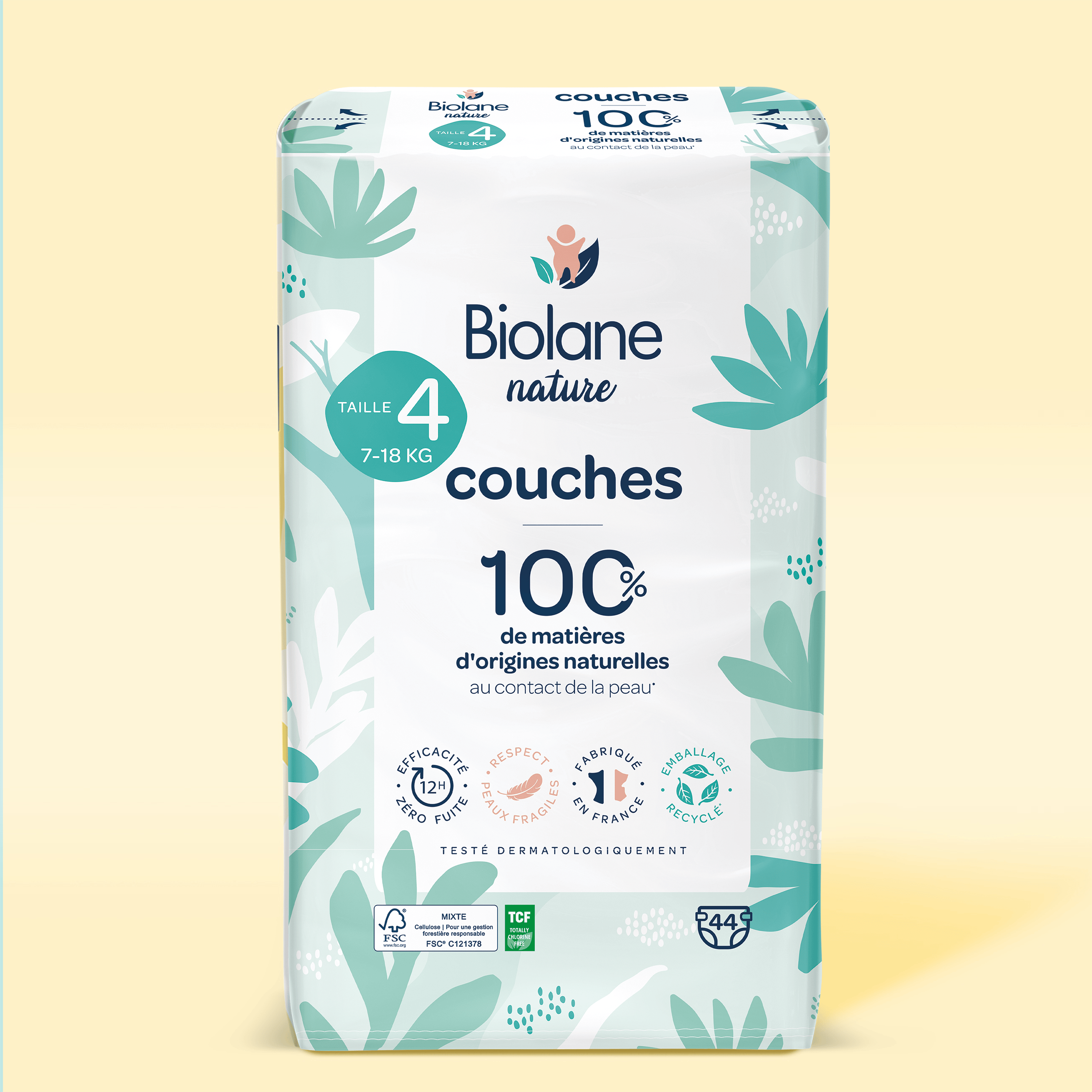 biolane-nature-baby-windeln-gr-e-4-7-18-kg-44-st-ck image 1