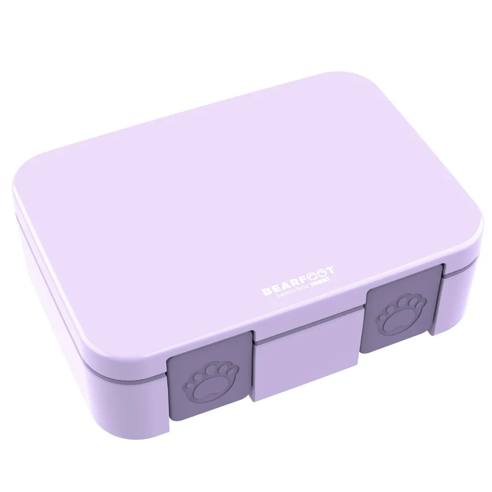bearfoot-bento-box-compact-lila-brotdose-kinder-1000-ml-f-cher image 1
