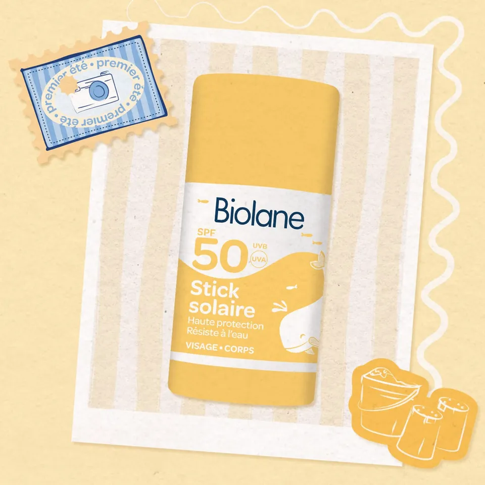 biolane-le-solaire-sonnenstick-spf50-20-ml-unsichtbar image 1