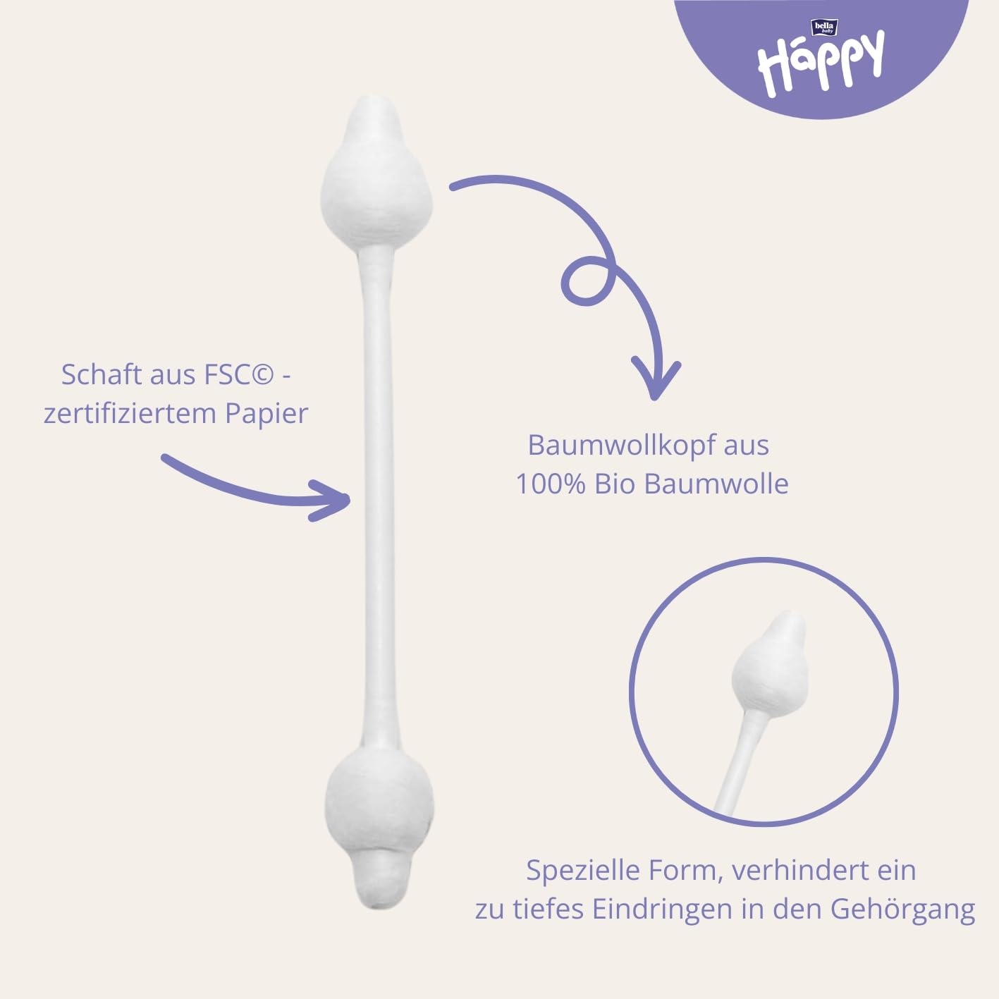 bella-baby-happy-sicherheitswattest-bchen-256-st-ck-papier image 2