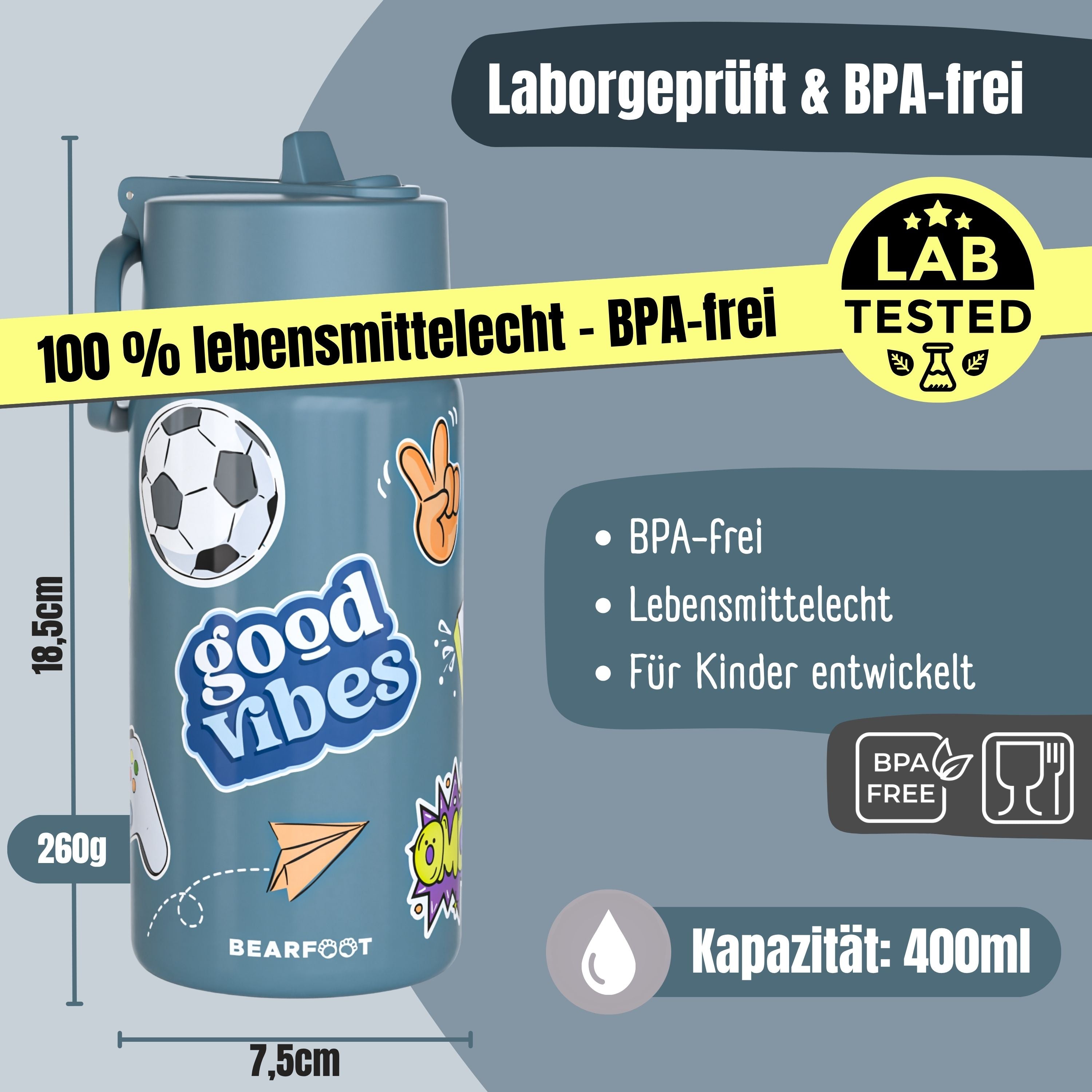 bearfoot-isolierflaschen-thermo-trinkflasche-edelstahl-sticker-blau-400-ml image 4