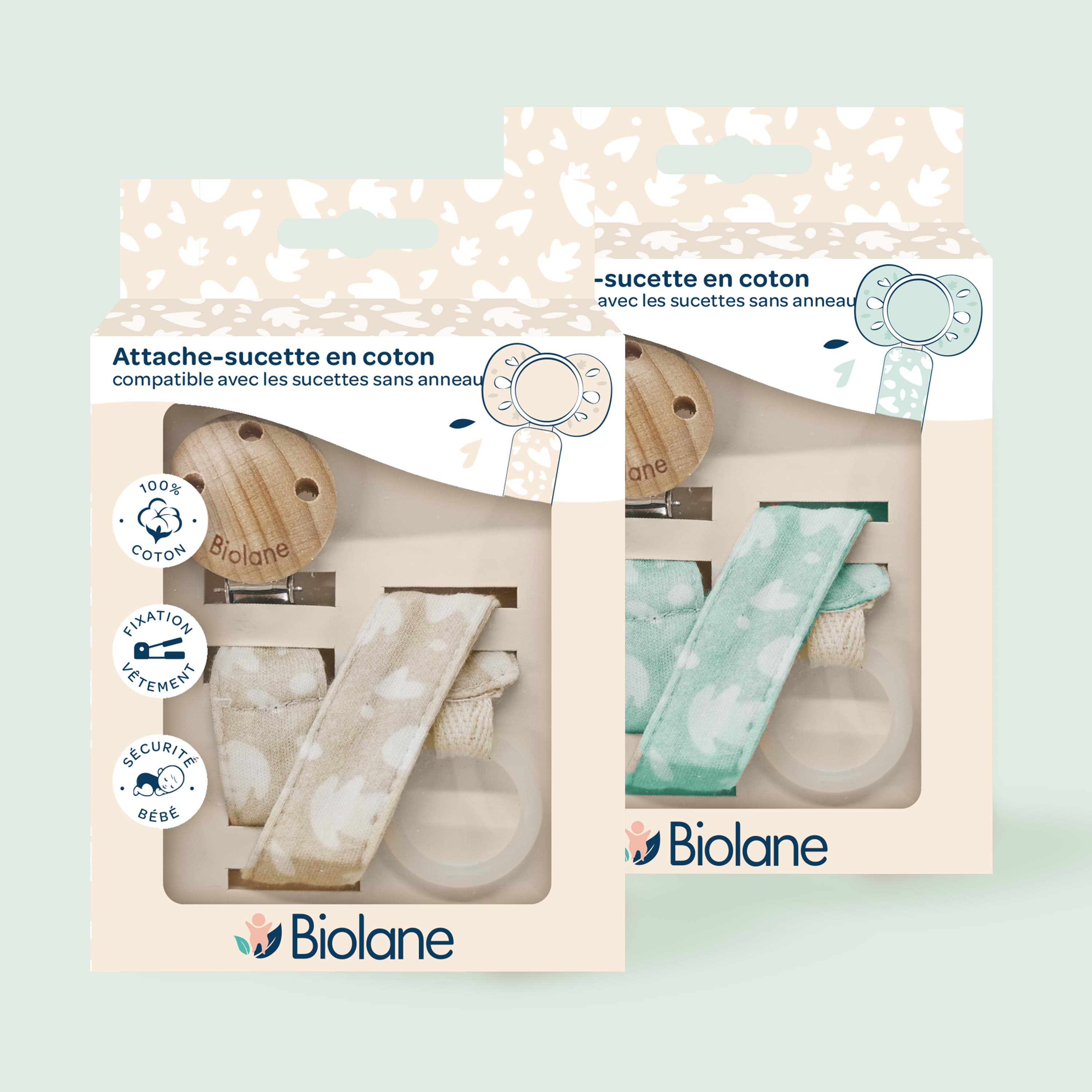 biolane-schnullerkette-beige-anatomisch-mit-clip image 3