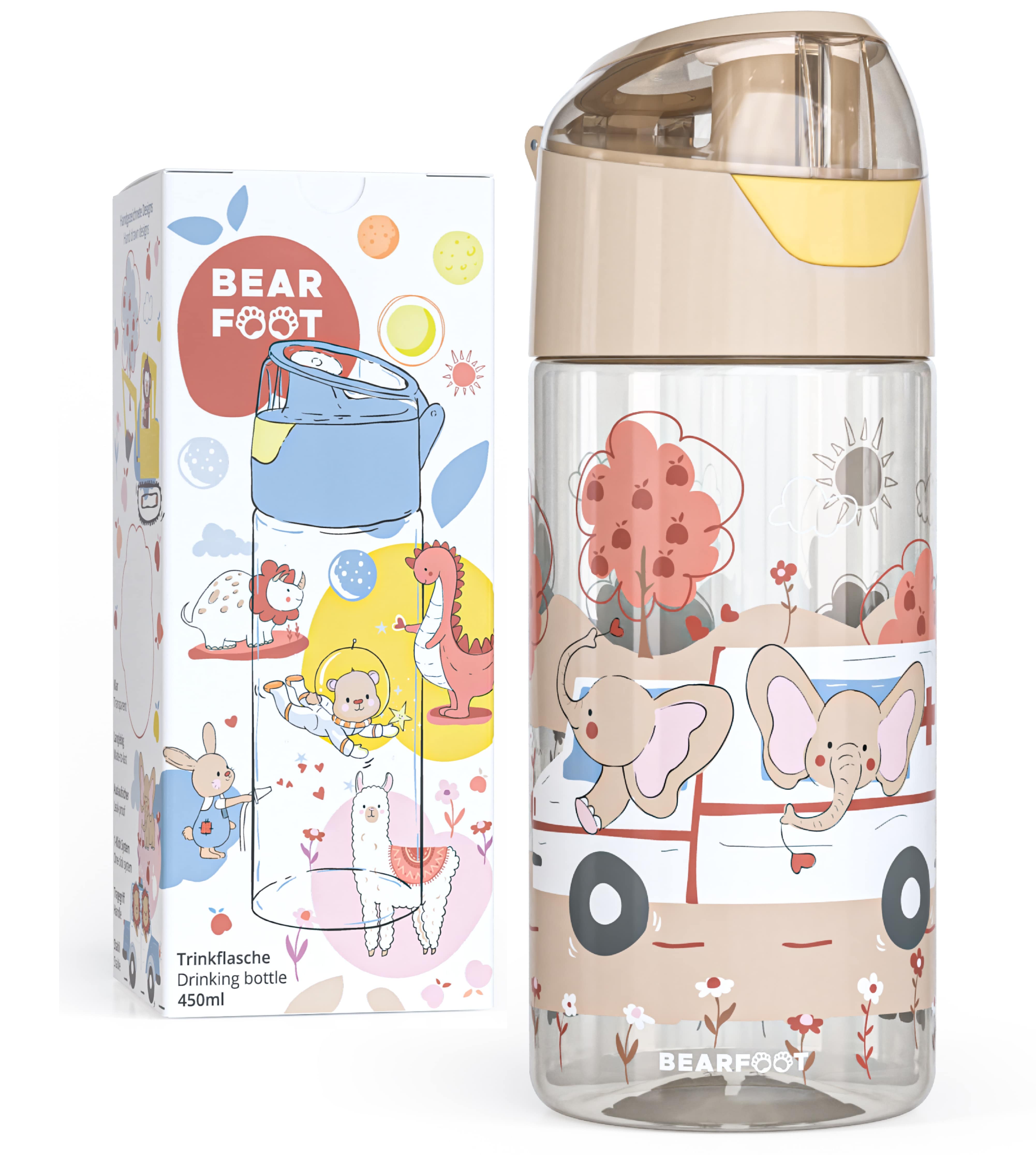 bearfoot-trinkflaschen-kinder-trinkflasche-elefant-450-ml-bpa-frei image 8