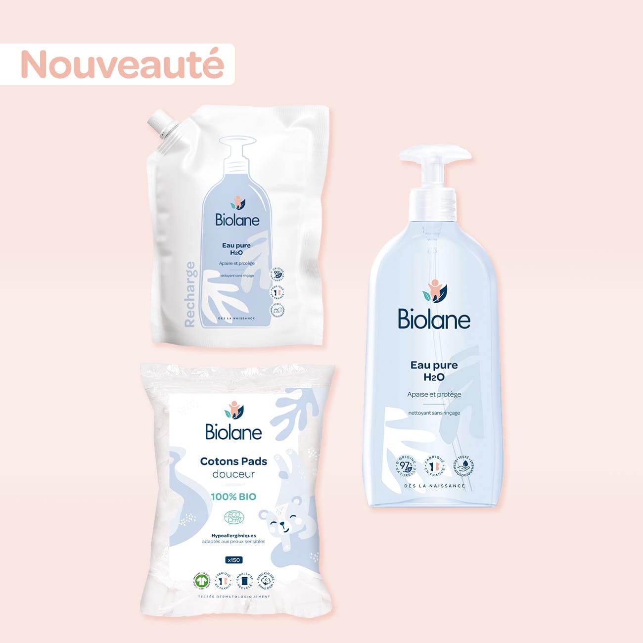 biolane-baby-pflegeset-wasser-nachf-llung-bio-pads image 1
