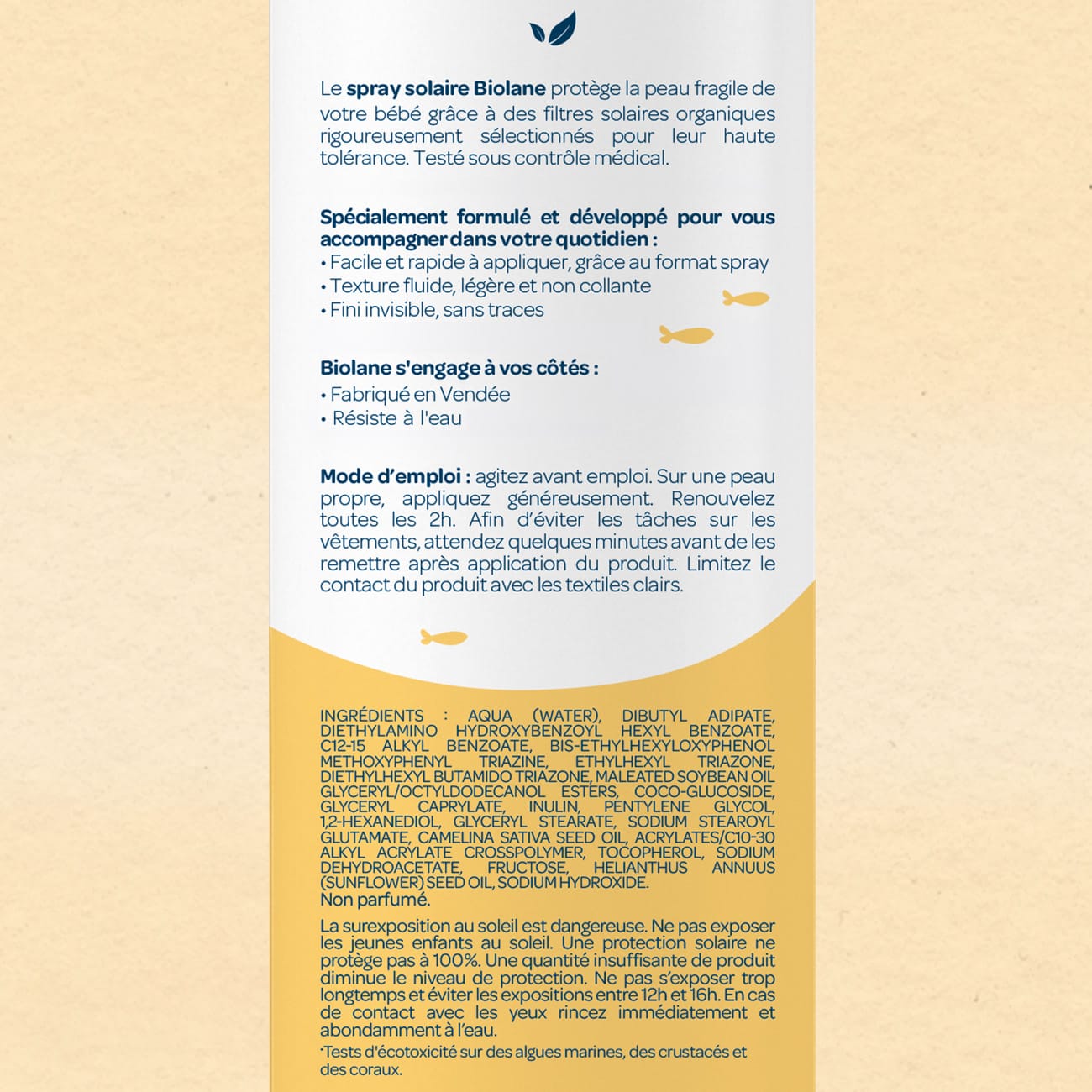 biolane-sonnenspray-lsf-50-200-ml-unsichtbar-nicht-klebrig image 2