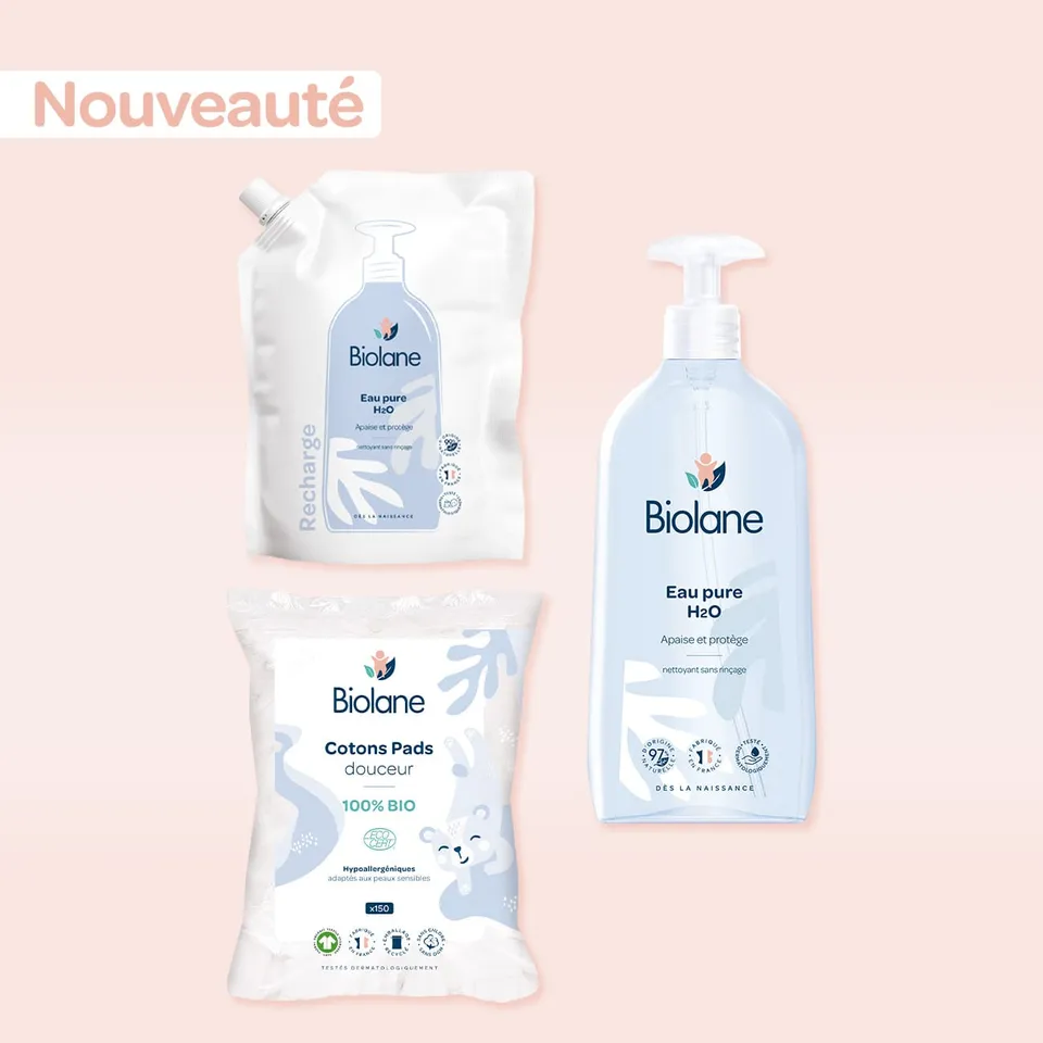 biolane-baby-pflegeset-wasser-nachf-llung-bio-pads image 1