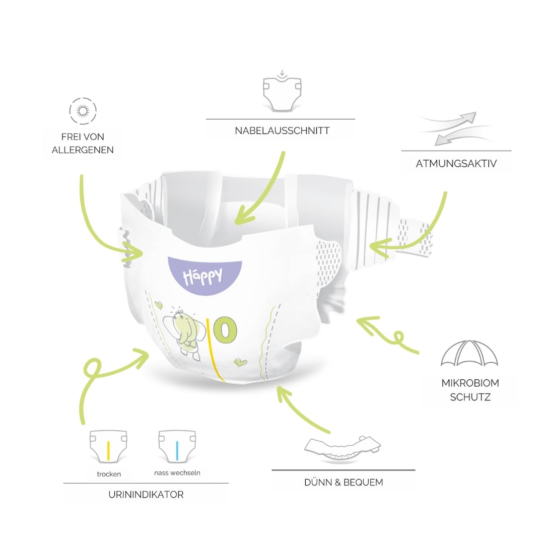 bella-baby-happy-soft-delicate-windeln-gr-0-2kg-138-stk image 2