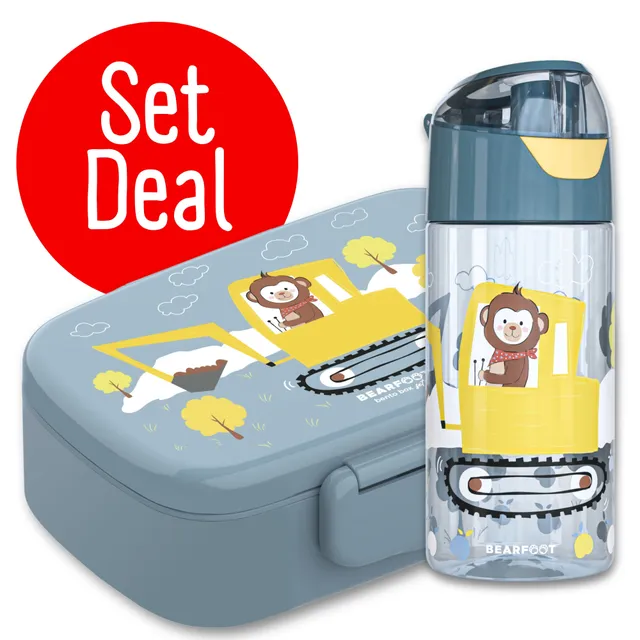 bearfoot-bundles-bagger-bento-box-set-mit-trinkflasche-450ml image 1