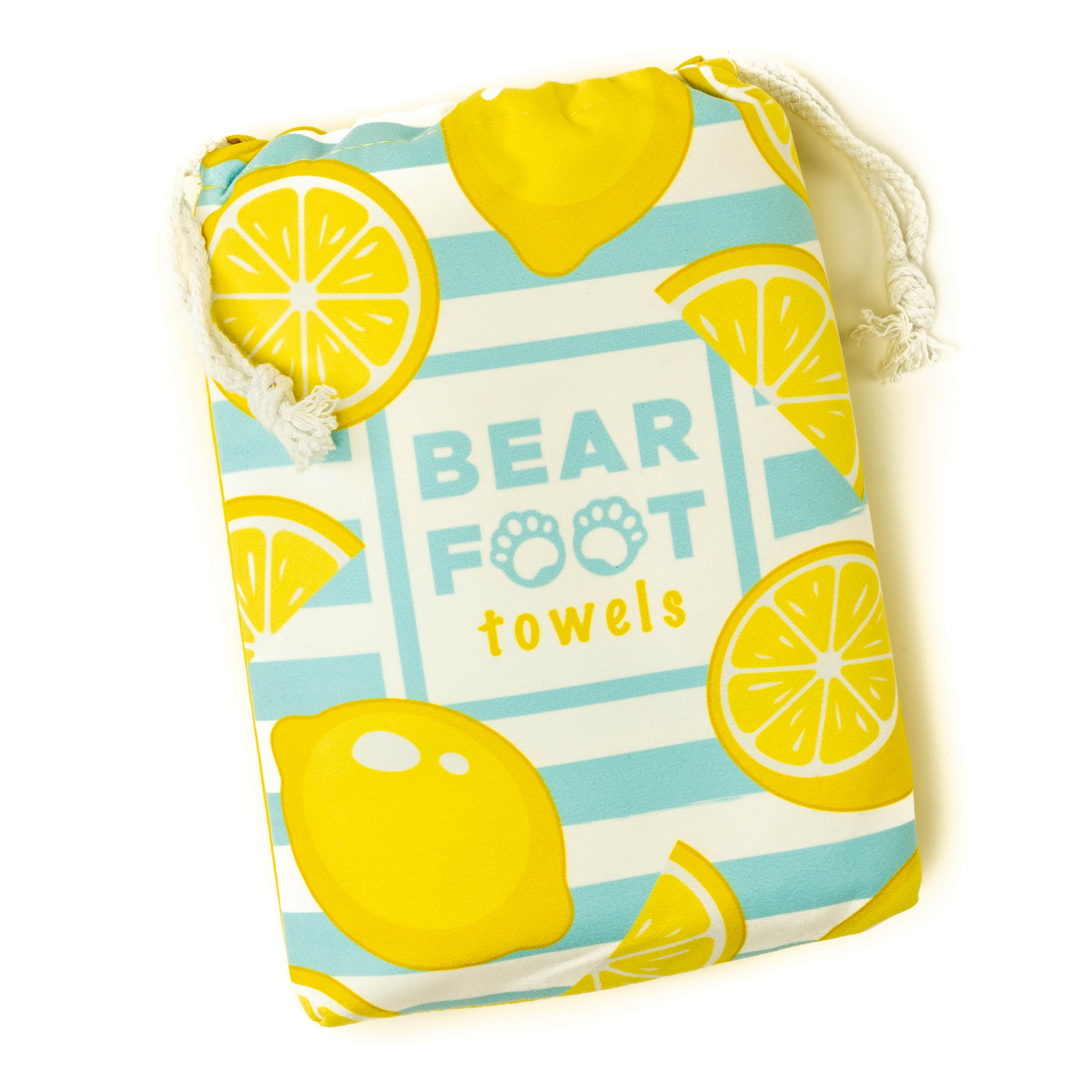 bearfoot-strandtuch-gelbe-zitrone-mikrofaser-160x80-cm image 5