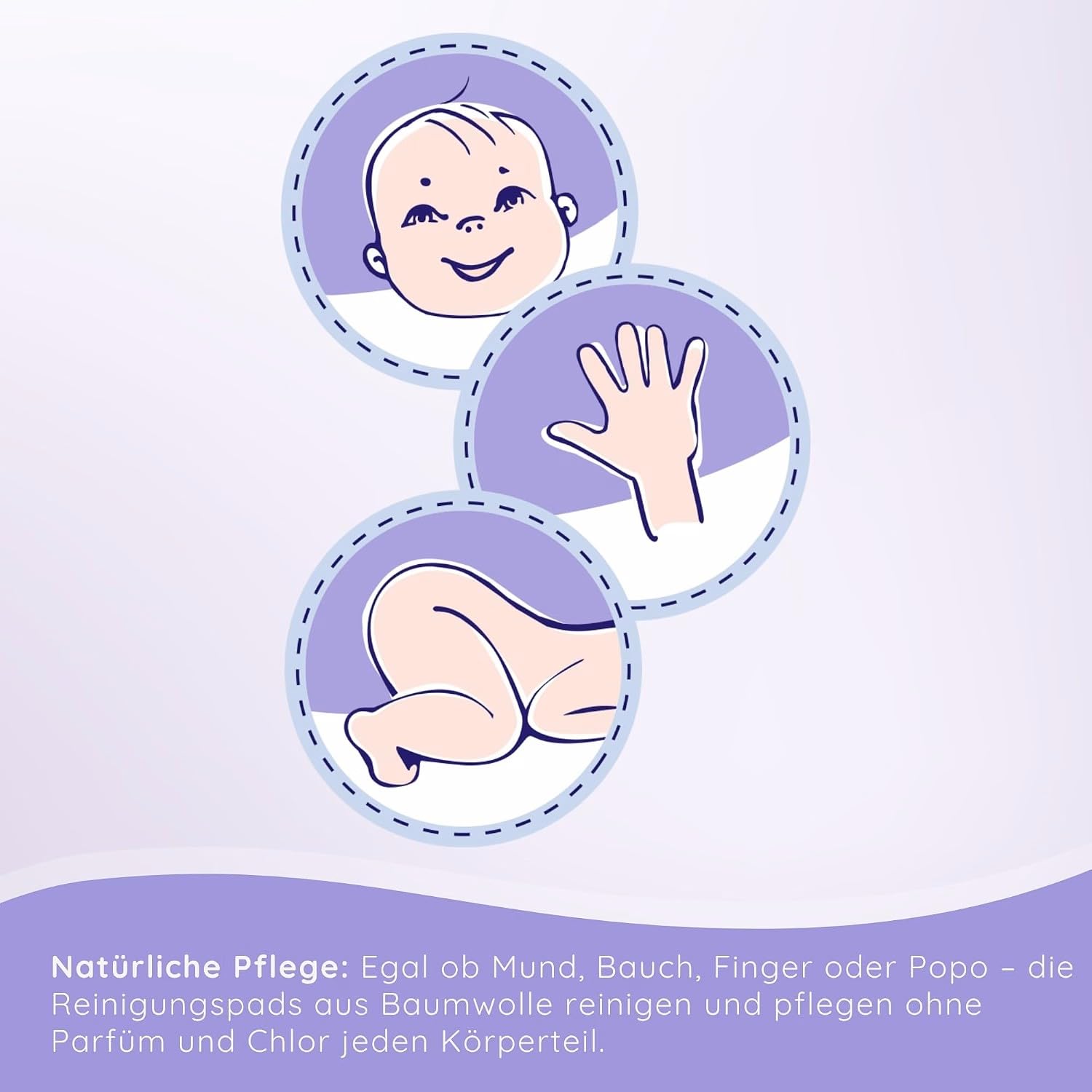 bella-baby-happy-pflegeprodukte-wattepads-4x60-baumwolle-parf-mfrei image 2