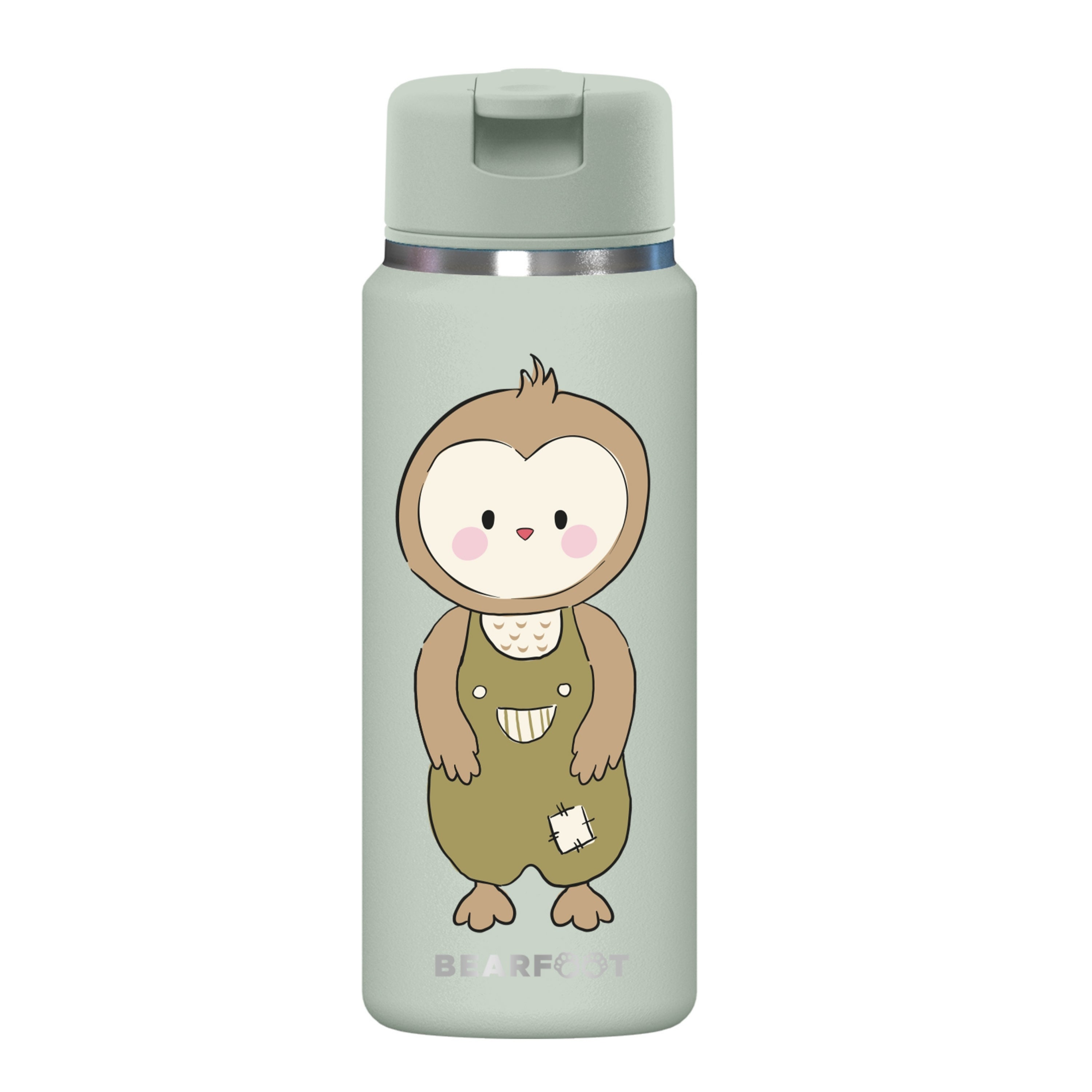bearfoot-tiny-thermo-trinkflasche-edelstahl-eule-200-ml image 3