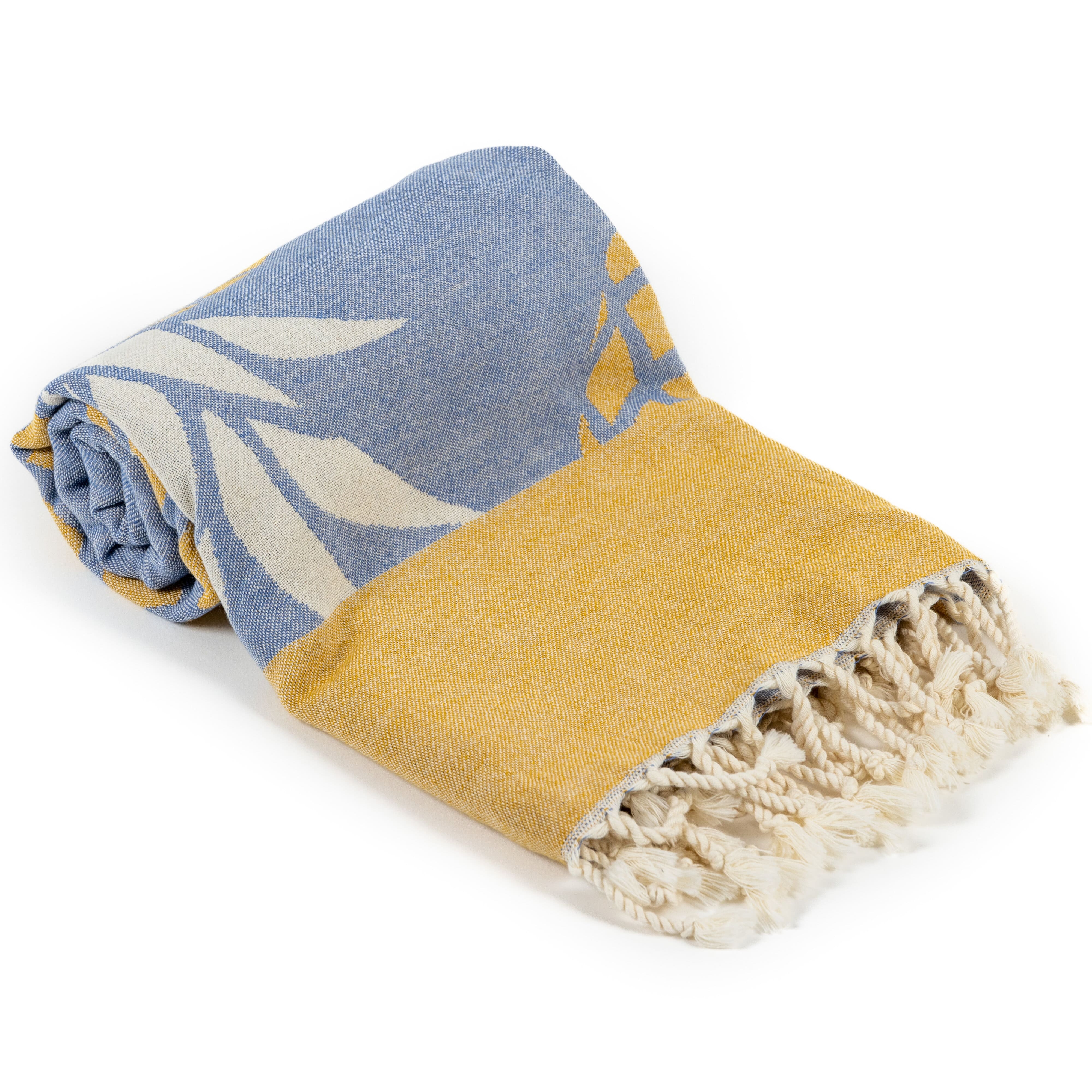 bearfoot-strandt-cher-pineapple-blue-baumwolle-hamamtuch image 5